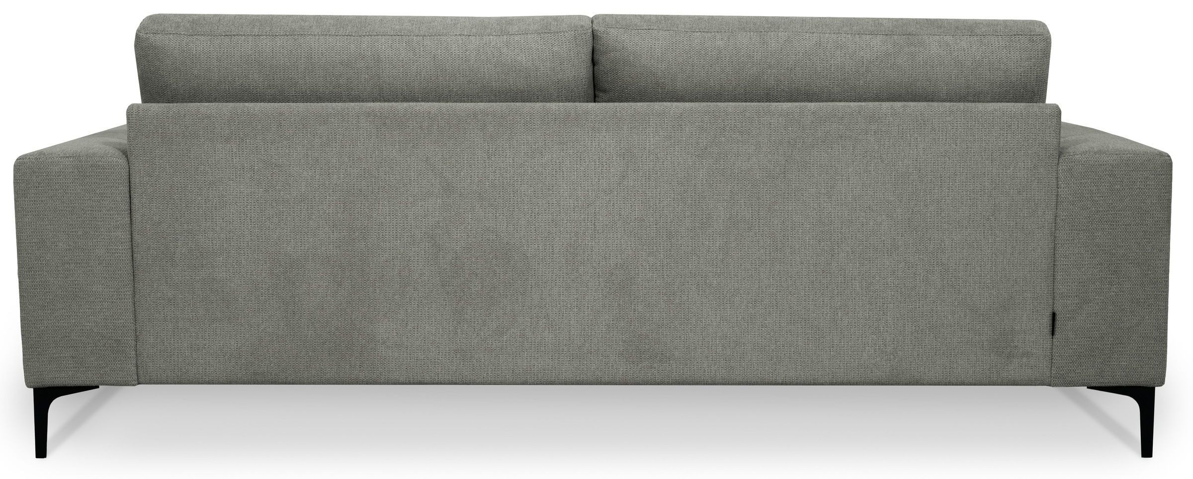 Places of Style 3-Sitzer »Xander«, Breite 224 cm, Soft-Touch Chenille, schwarze Metallfüßen
