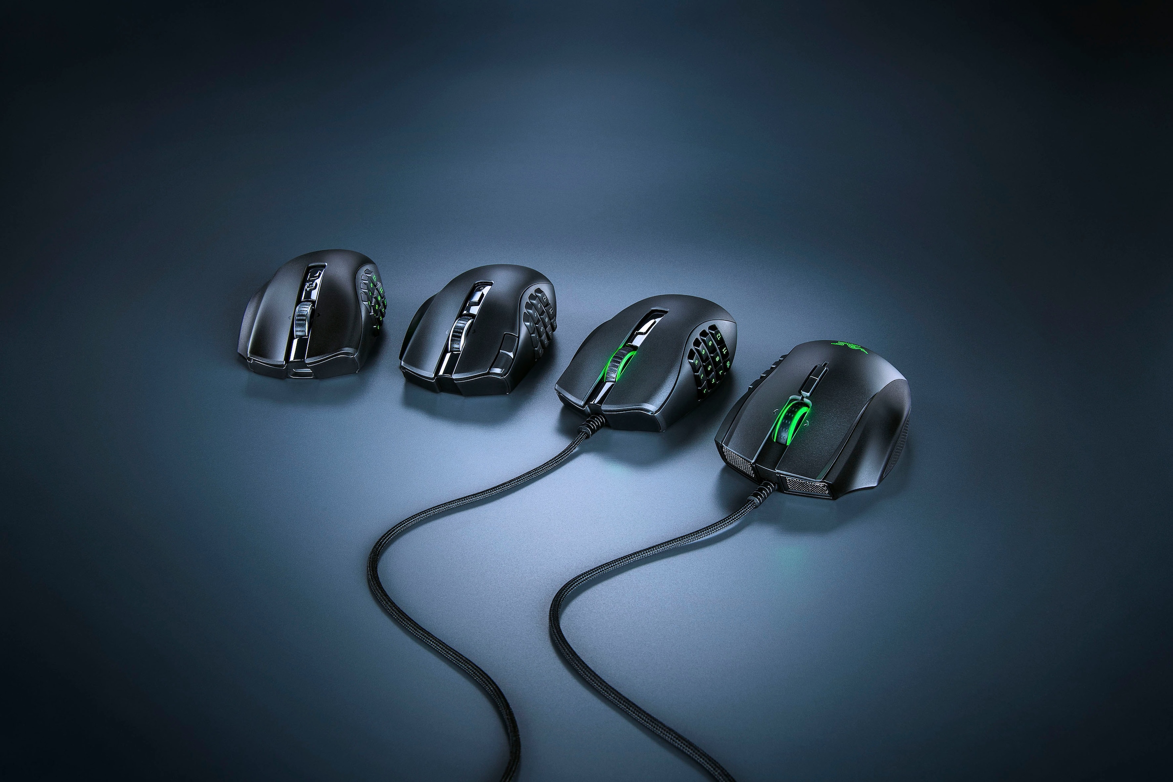 RAZER Gaming-Maus »Naga V2 Pro«, Bluetooth-RF Wireless-kabelgebunden