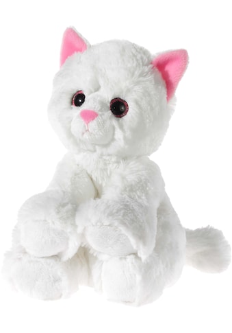 Kuscheltier »Glitter Kitty Katzenbaby Weiß, 24 cm«