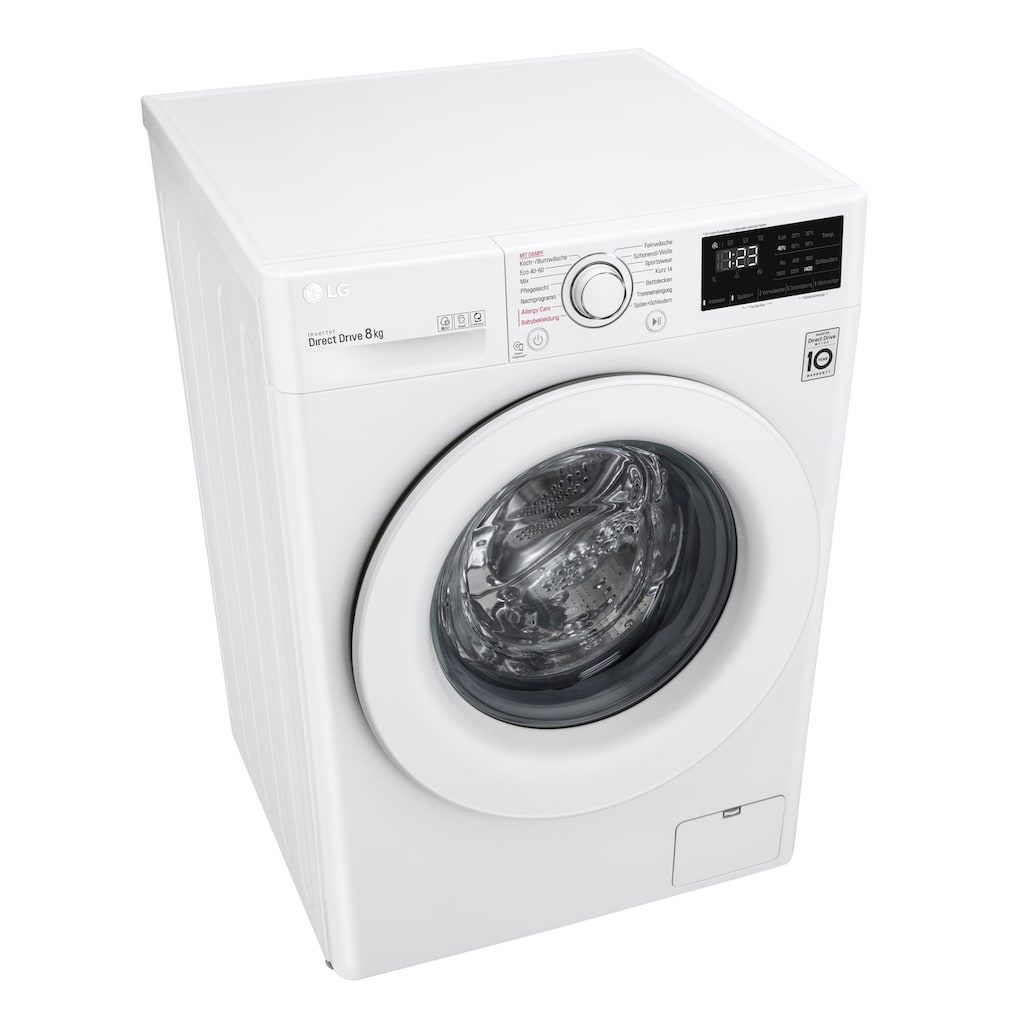 LG Waschmaschine, F4WV308S0, 8 kg, 1400 U/min