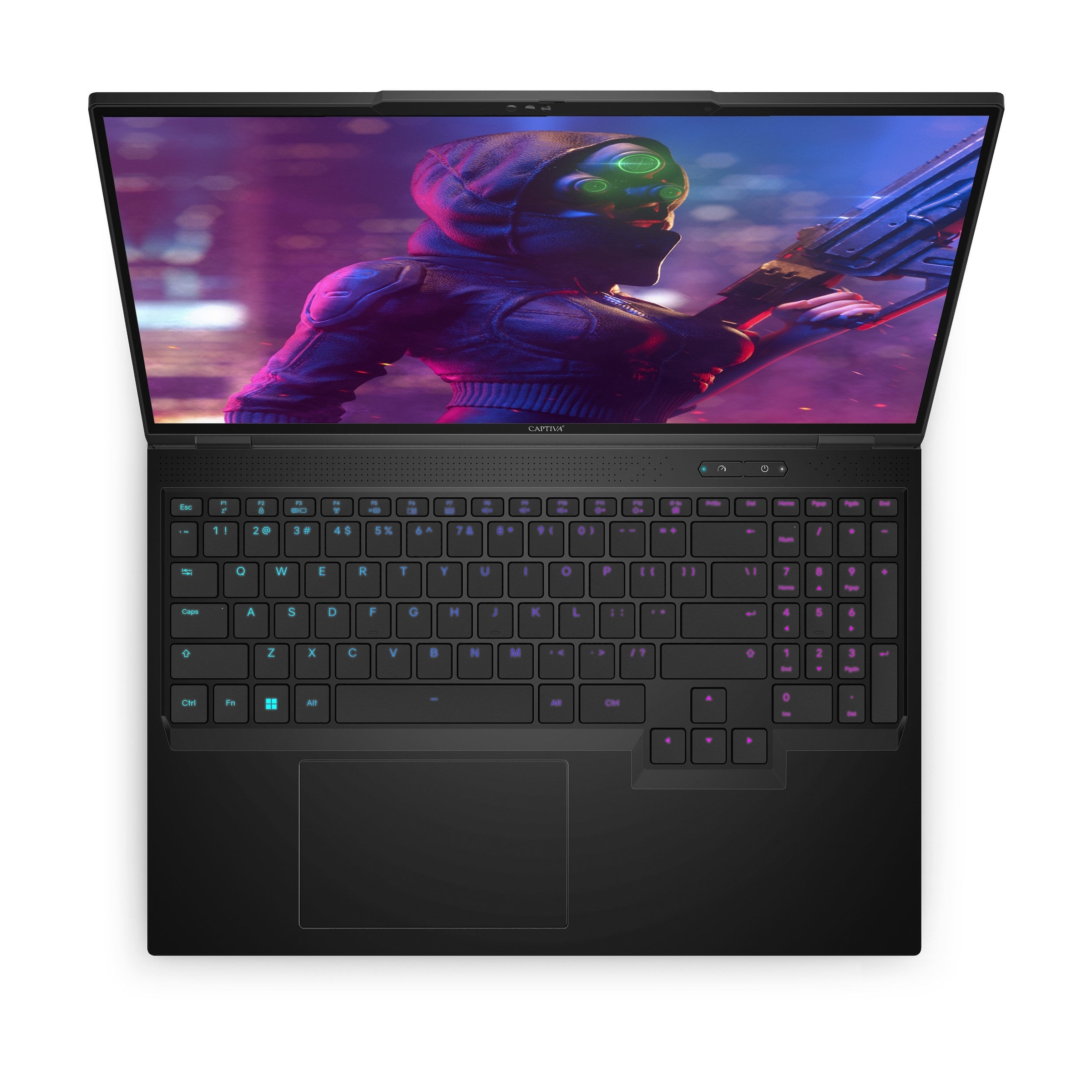 CAPTIVA Gaming-Notebook »Advanced Gaming I84-717«, Intel, Core i9, 1000 GB SSD