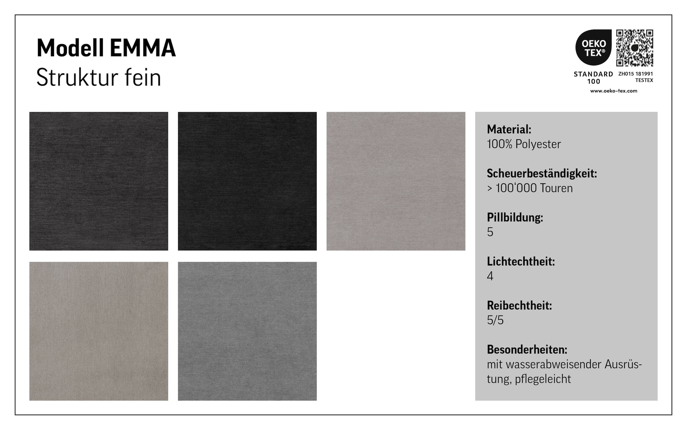 COTTA Ecksofa »Emma L-Form«, mit Kopfteilverstellung, wahlweise mit Bettfunktion & Bettkasten