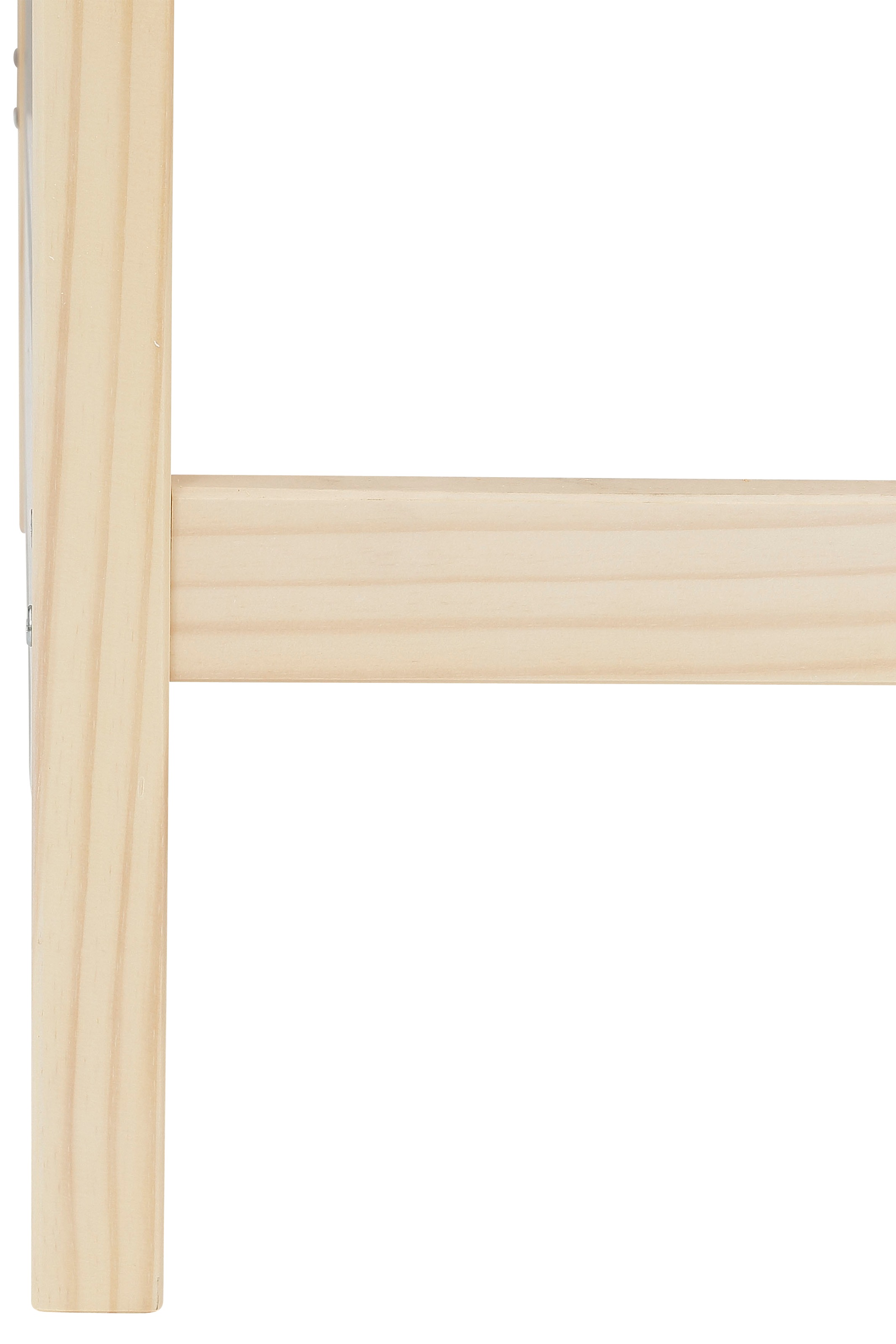 Lüttenhütt Hochbett »Janne«, Kiefernholz, Einzelbett, inklusive Holzleiter, Liegefläche 90x200 cm