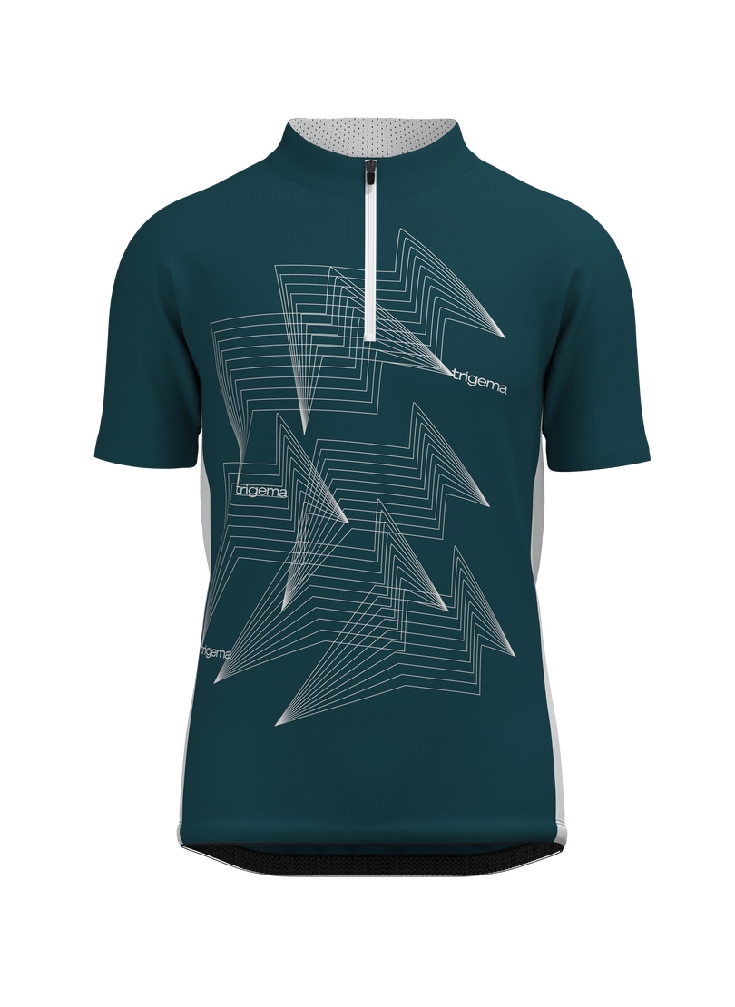 Trigema Poloshirt »TRIGEMA Fahrradjacke mit Spiralförmigen Design« 1