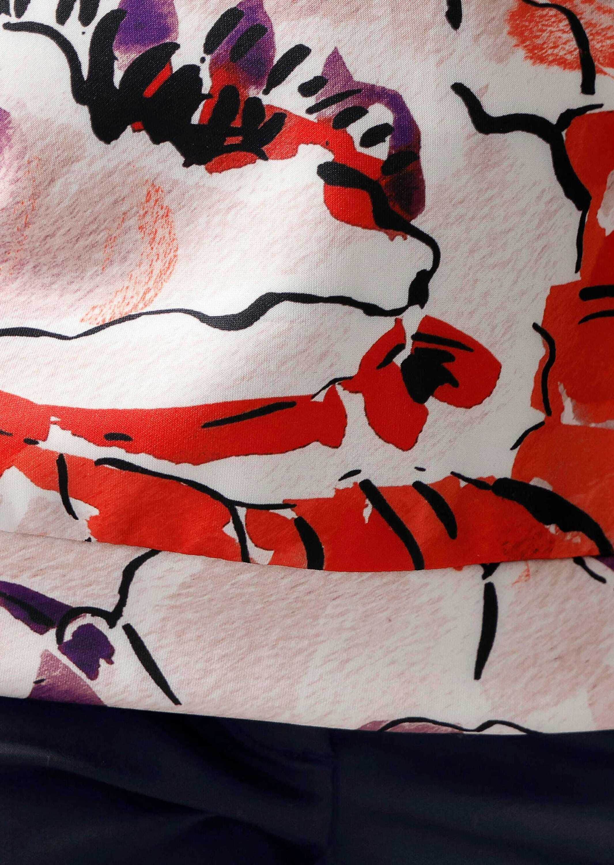 Alba Moda Print-Shirt »Shirt Shirt mit floralem Druck im Vorderteil«