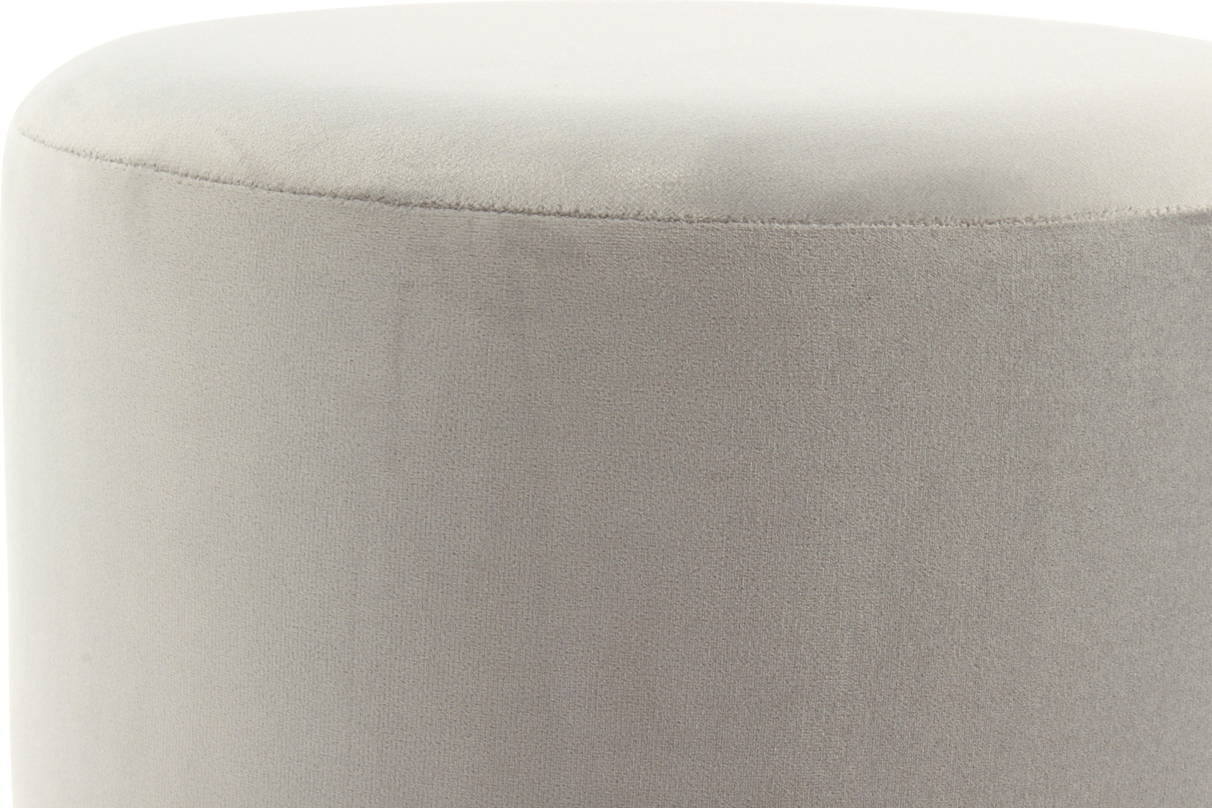 Kayoom Sitzhocker »Hocker Gipsy 825, stilvoller Sitzhocker, runde Form, stilvolles Design«, (1 St.), samtweich, platzsparend, vielfältig einsetzbar, weiche Polsterung