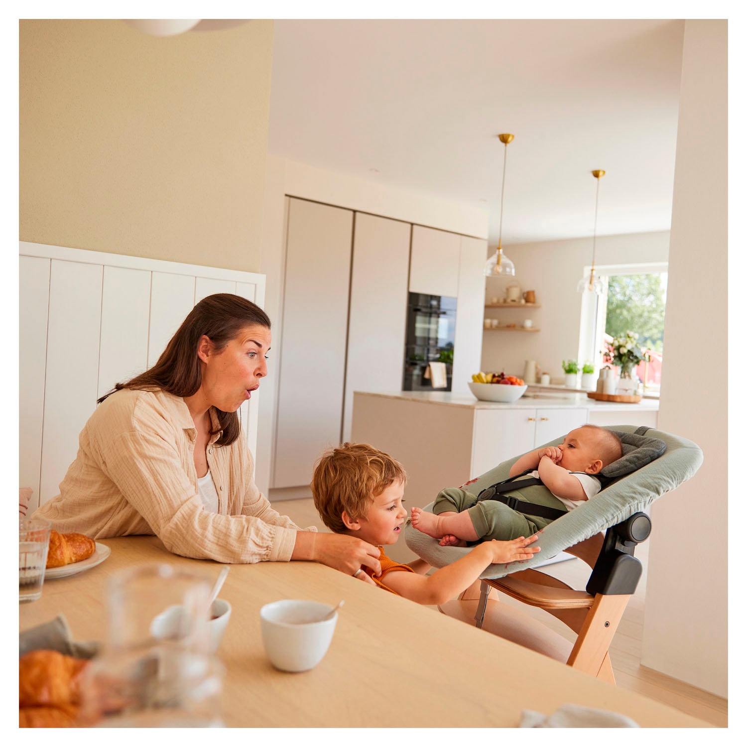 Hauck Kindersitzbezug »Schonbezug für Babywippe; Highchair Bouncer Cover«, Schonbezug für Babywippe Bouncer/Bouncer Eco