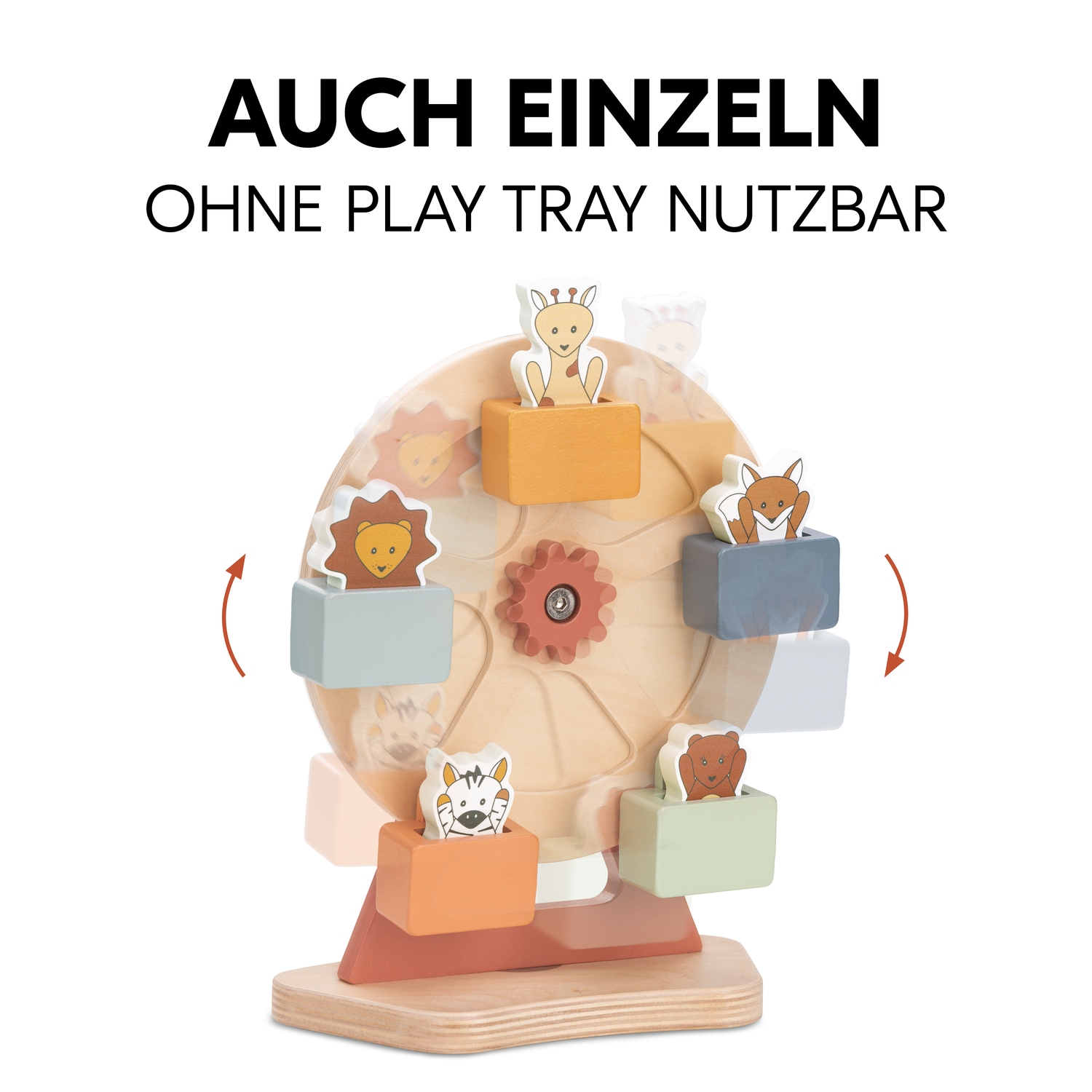 Hauck Greifspielzeug »Play Fun Fair S, hauck Animals«, für Hauck Play Tray; FSC® - schützt Wald - weltweit