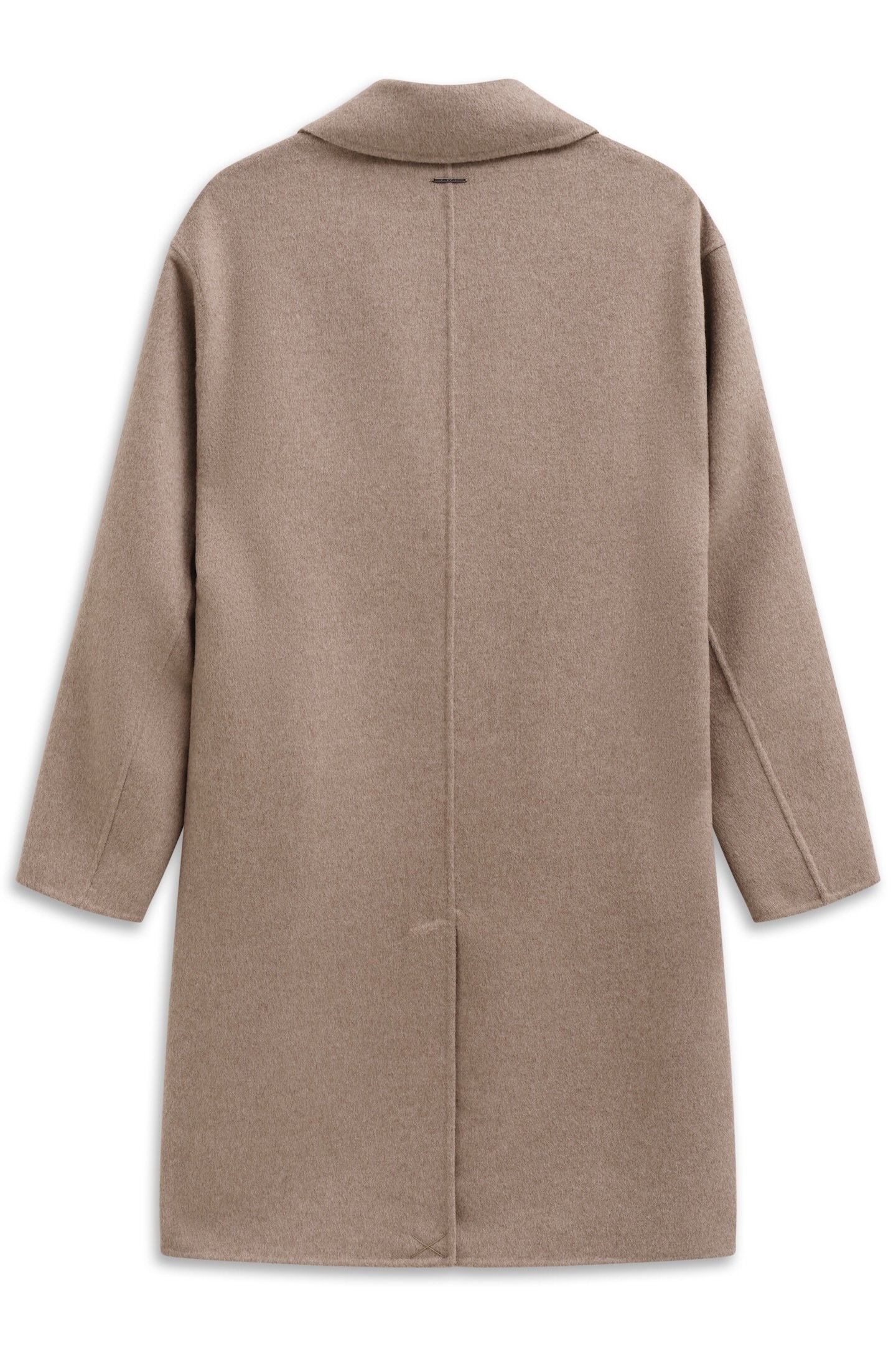 bugatti Kurzmantel »Loose Fit« mit Knopfleiste und aus weichem Woll-Mix