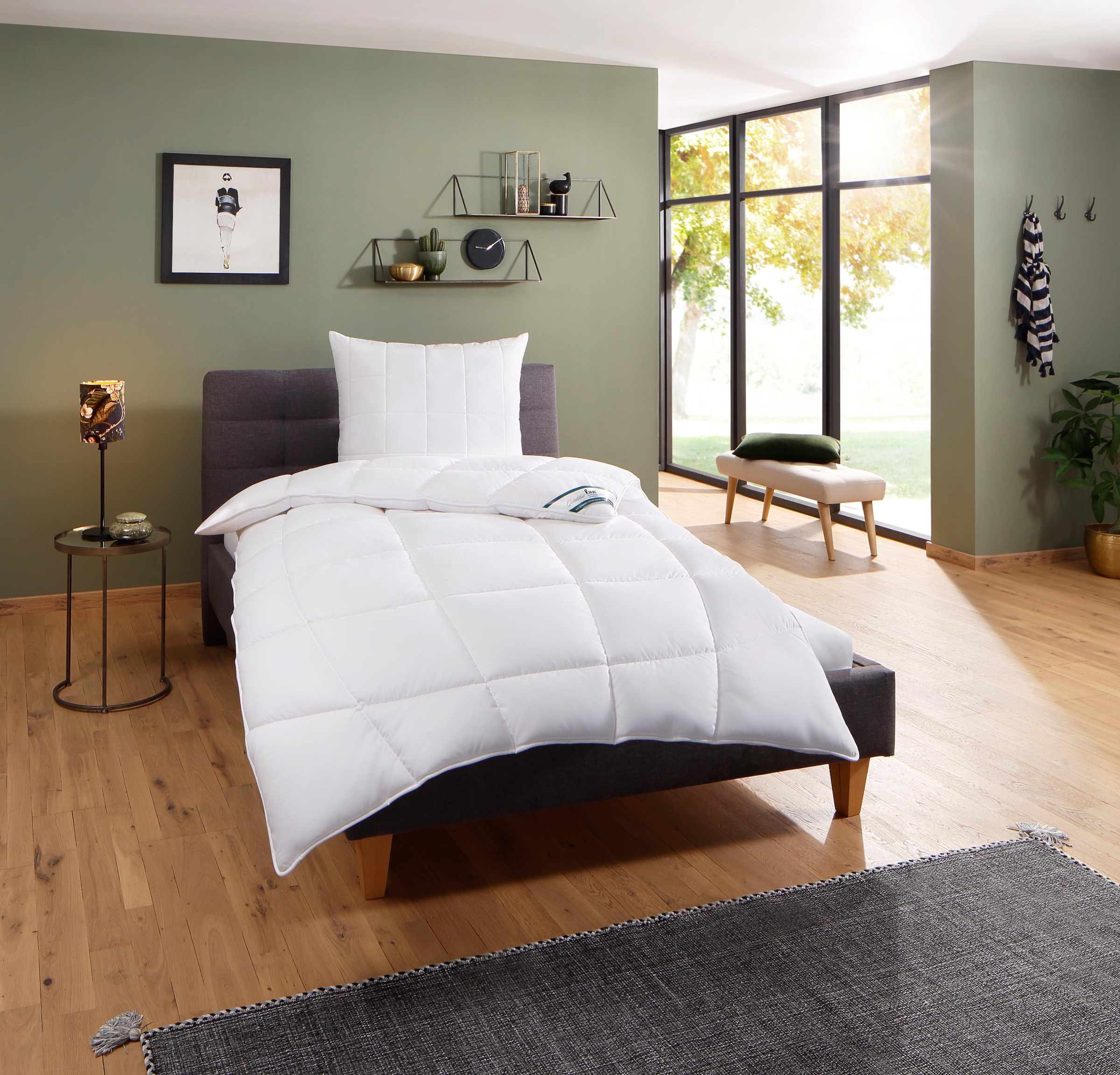 fan Microfaserbettdecke "Komfort Plus Warm, Bettdecken für den Winter, Made in Germany, Decke" extrawarm Füllung 100% Polyester 1 Stk. tlg. Extrawarm für den "Frierer", 135x200, 155x220 cm und weitere Größen