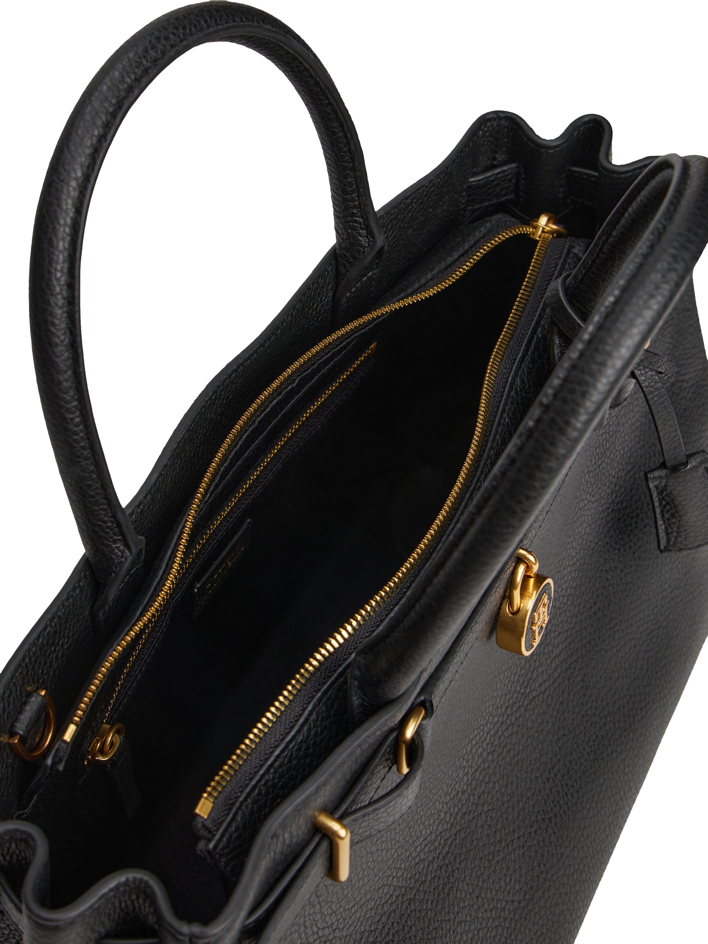 Tommy Hilfiger Tragetasche »AMERICAN ICON TOTE LEATHER« , Damen Handtasche, Schultertasche mit TH-Schloß-Schmuckelement