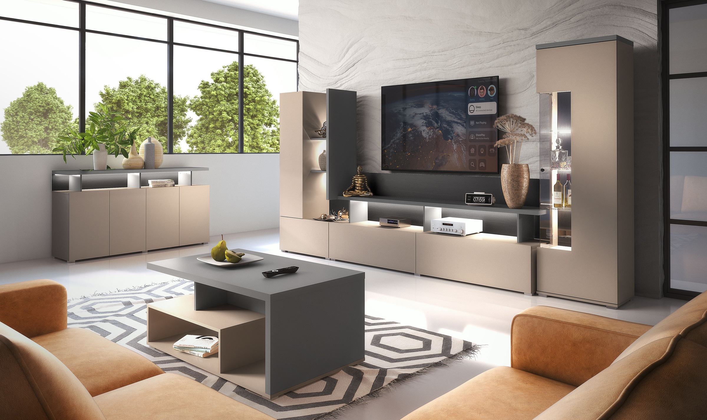 INOSIGN Couchtisch »Serio«, Breite 100 cm