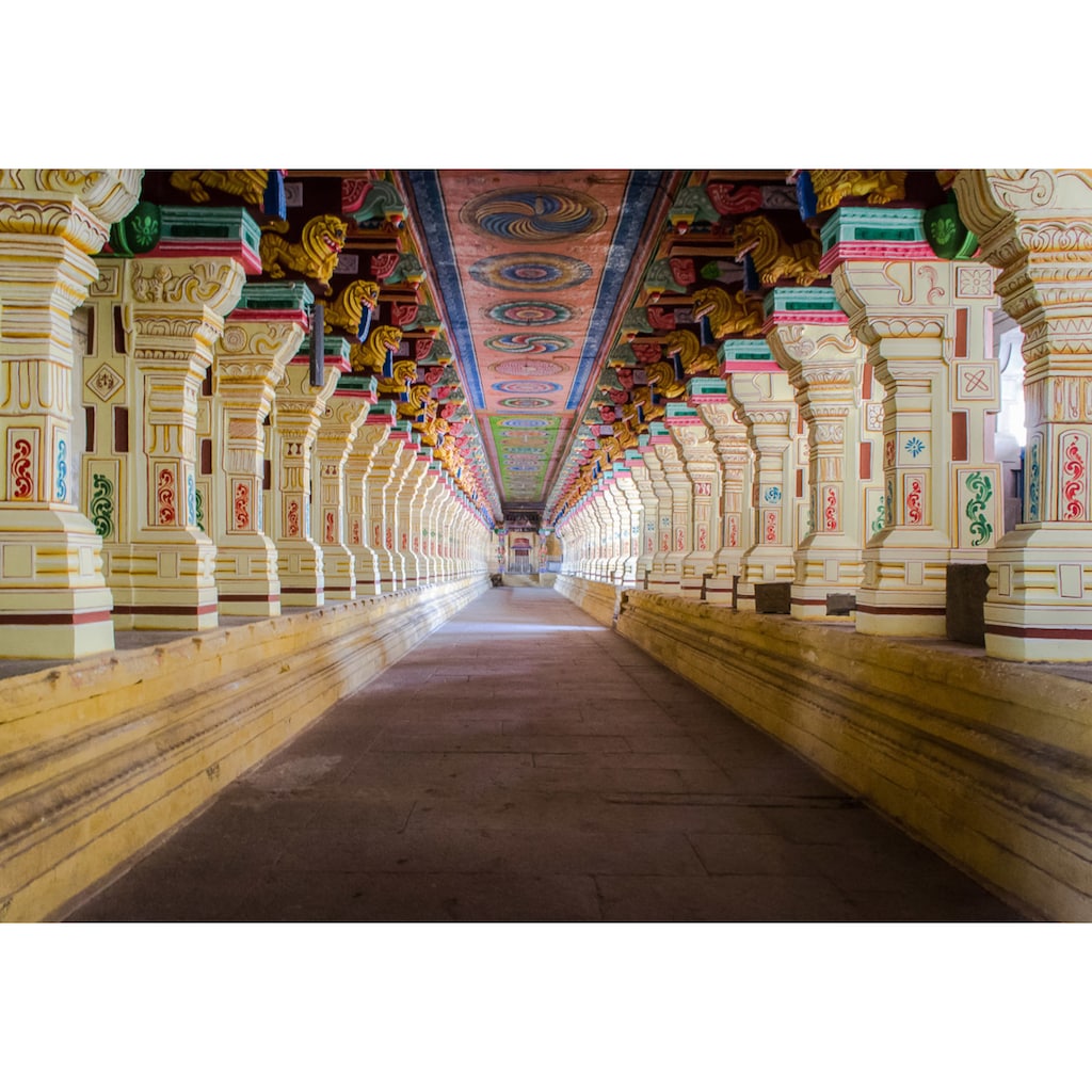 Papermoon Fototapete »Ramanathaswamy Tempel«