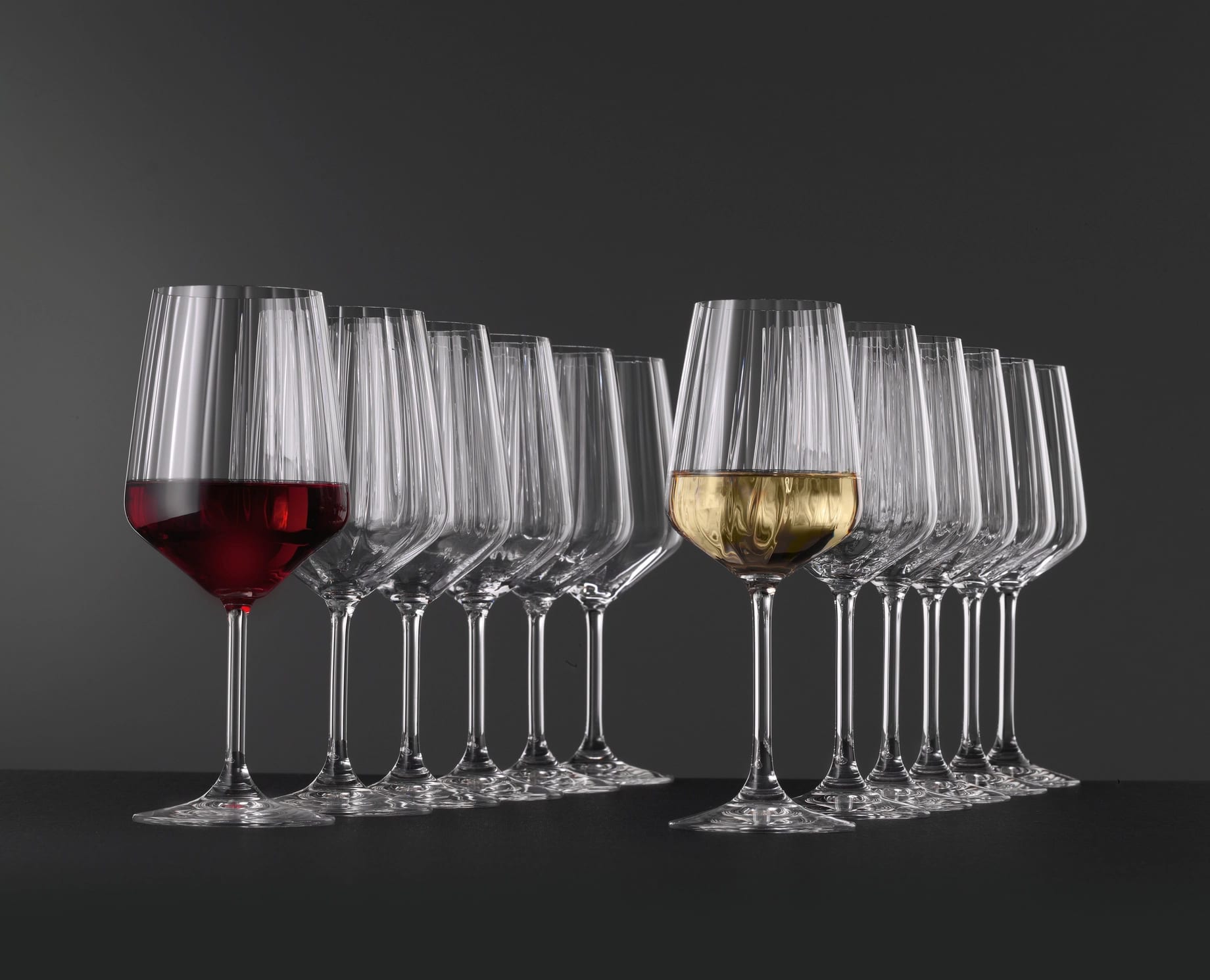 SPIEGELAU Gläser-Set »Rot- und Weißweingläser Lifestyle 12er Set transparent« Spülmaschinenfest