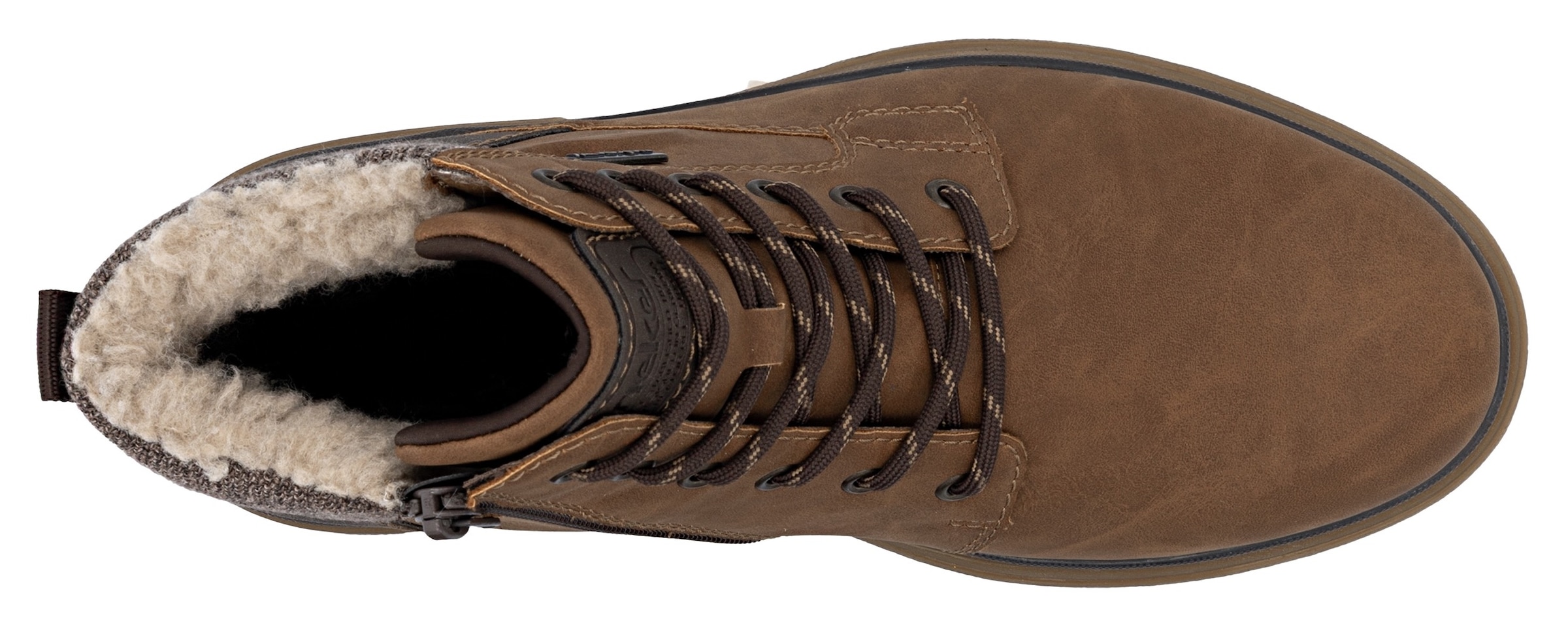 Rieker Winterstiefelette  Winterboots, Schnürboots mit Innenreißverschluss und RiekerTex