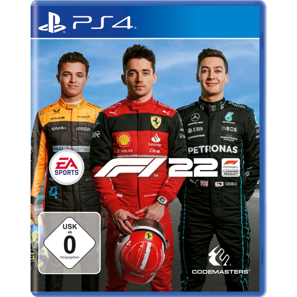 Electronic Arts Spielesoftware »F1 2022«, PlayStation 4