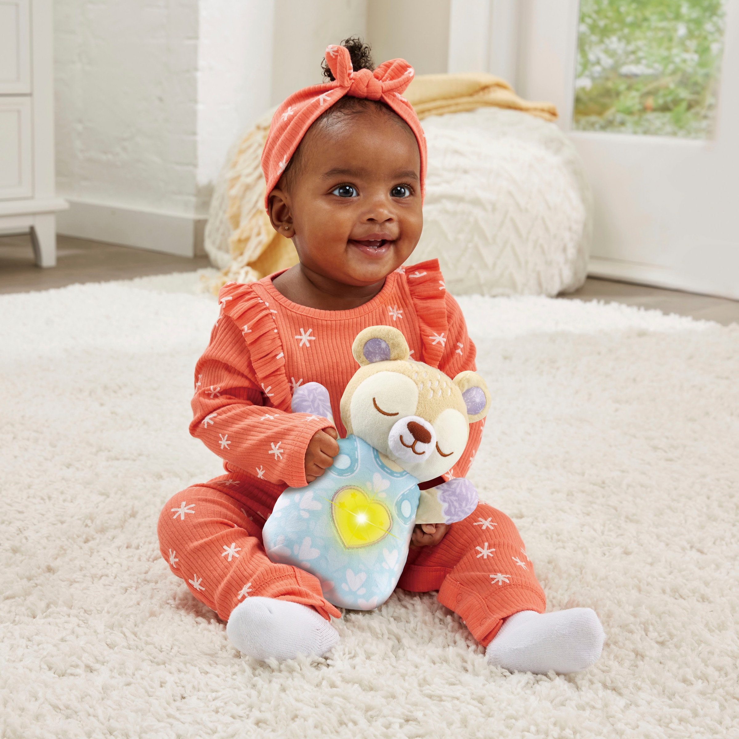 Vtech® Kuscheltier »Vtech Baby, Schlummerbärchen«, mit Licht- und Soundeffekten