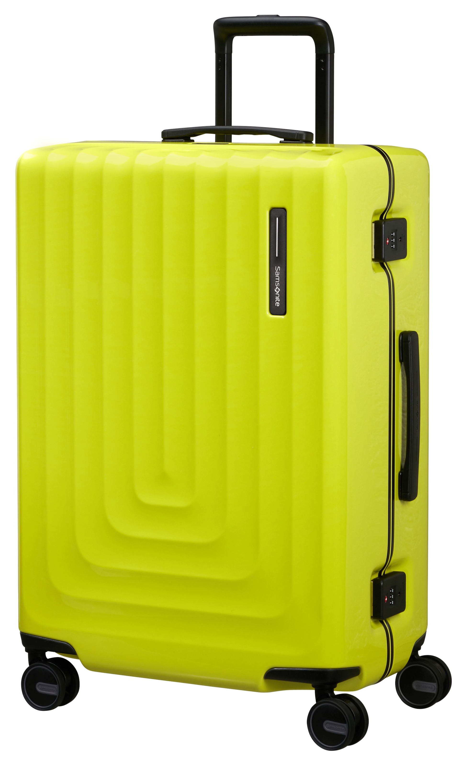 Samsonite Hartschalen-Trolley »FOCUS, verschiedene Größen und Farben« 75 l 4 Rollen mit festen Trennwänden und Reißverschlusstaschen