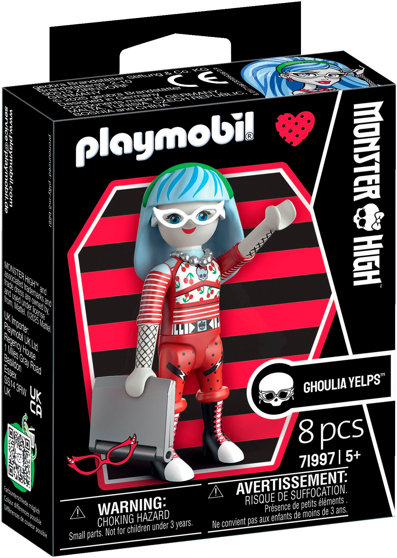 Playmobil® Konstruktions-Spielset »Ghoulia Yelps (71997),  Monster High™« Spielfigur