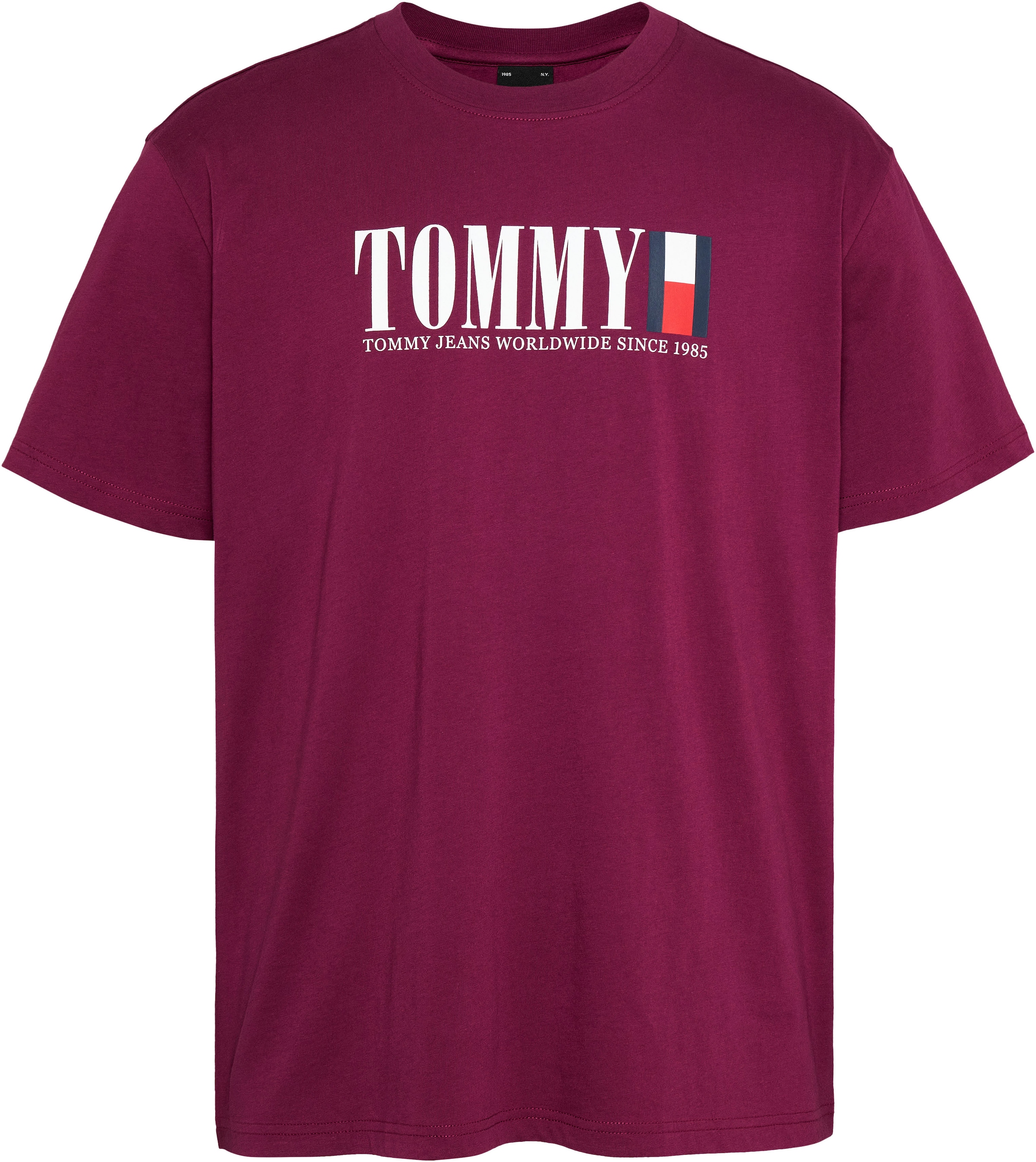 Tommy Jeans T-Shirt »TJM REG TOMMY DNA FLAG TEE EXT«, mit Logoprint