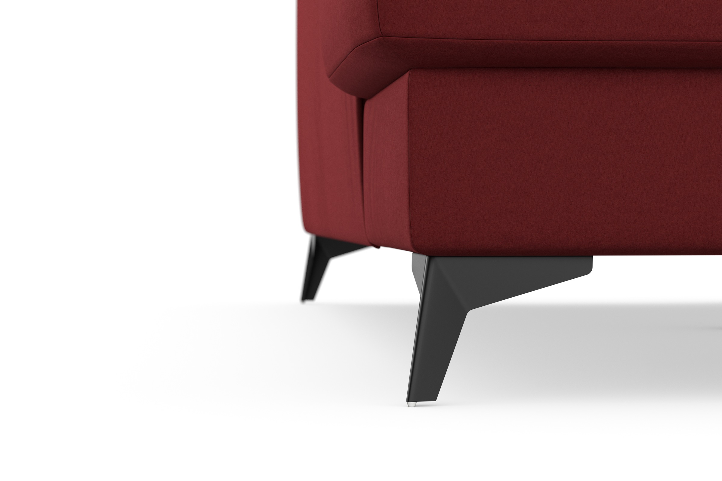 sit&more Ecksofa »Sinatra L-Form«, mit Ottomane, optional mit Kopfteilverstellung und Armteilfunktion
