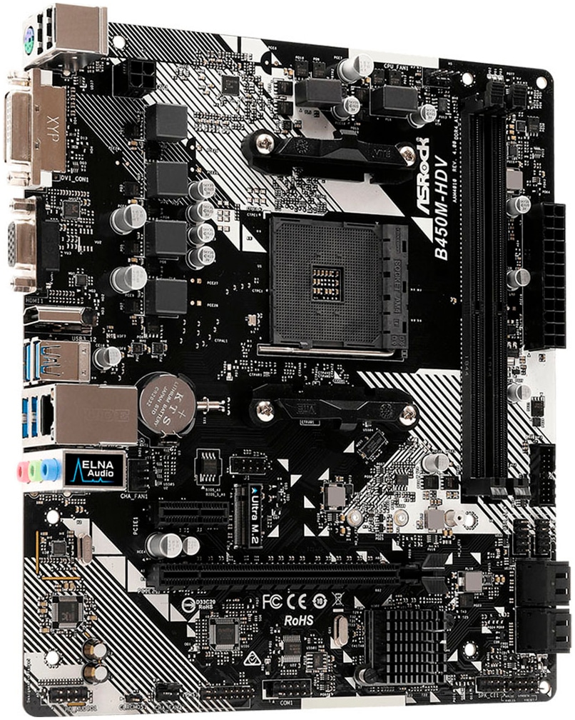 Asrock Mainboard »B450M-HDV R4.0«