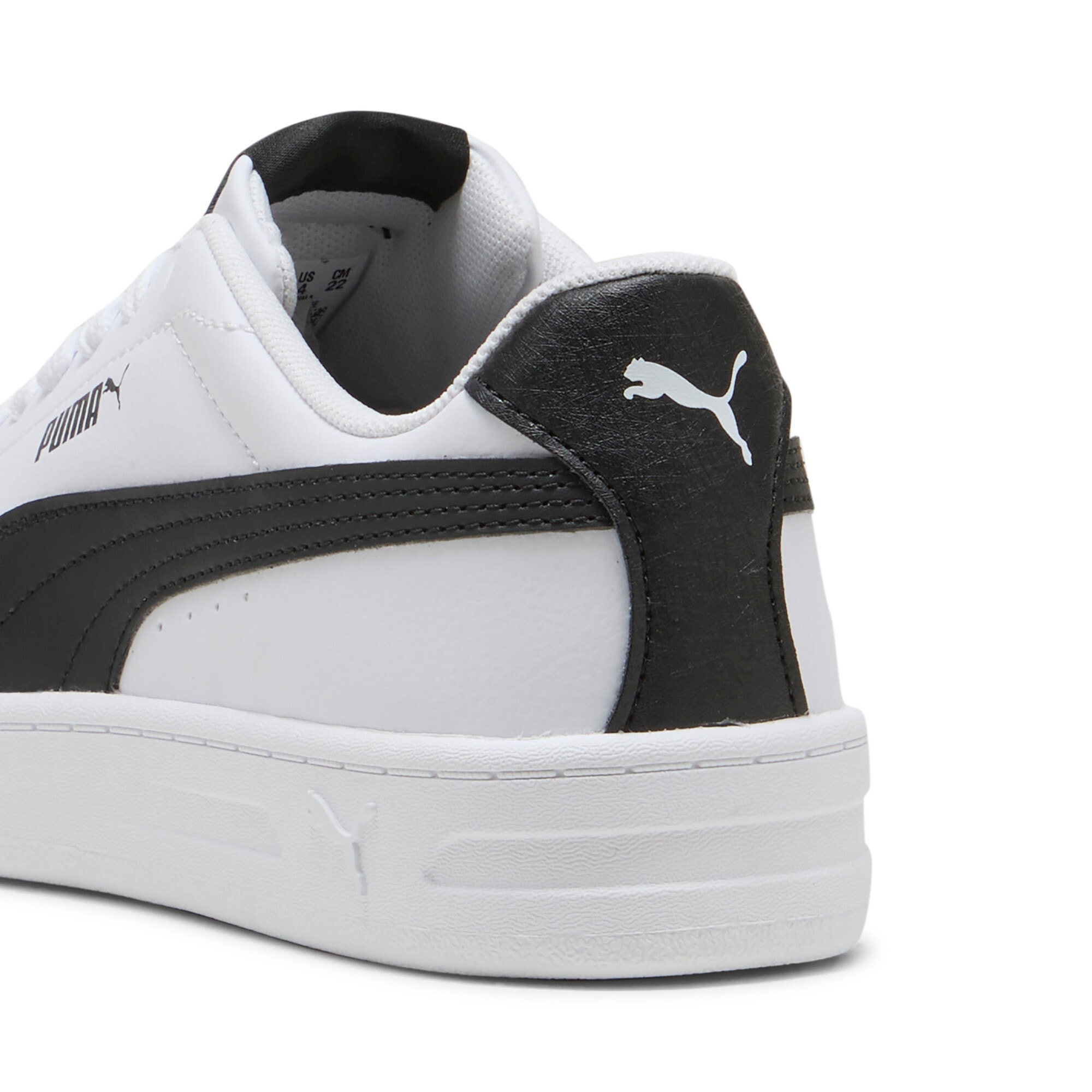 PUMA Sneaker »COURT CLASSIC CLEAN JR«  mit Gummilaufsohle, mit leichtem Profil, Obermaterial aus Synthetik