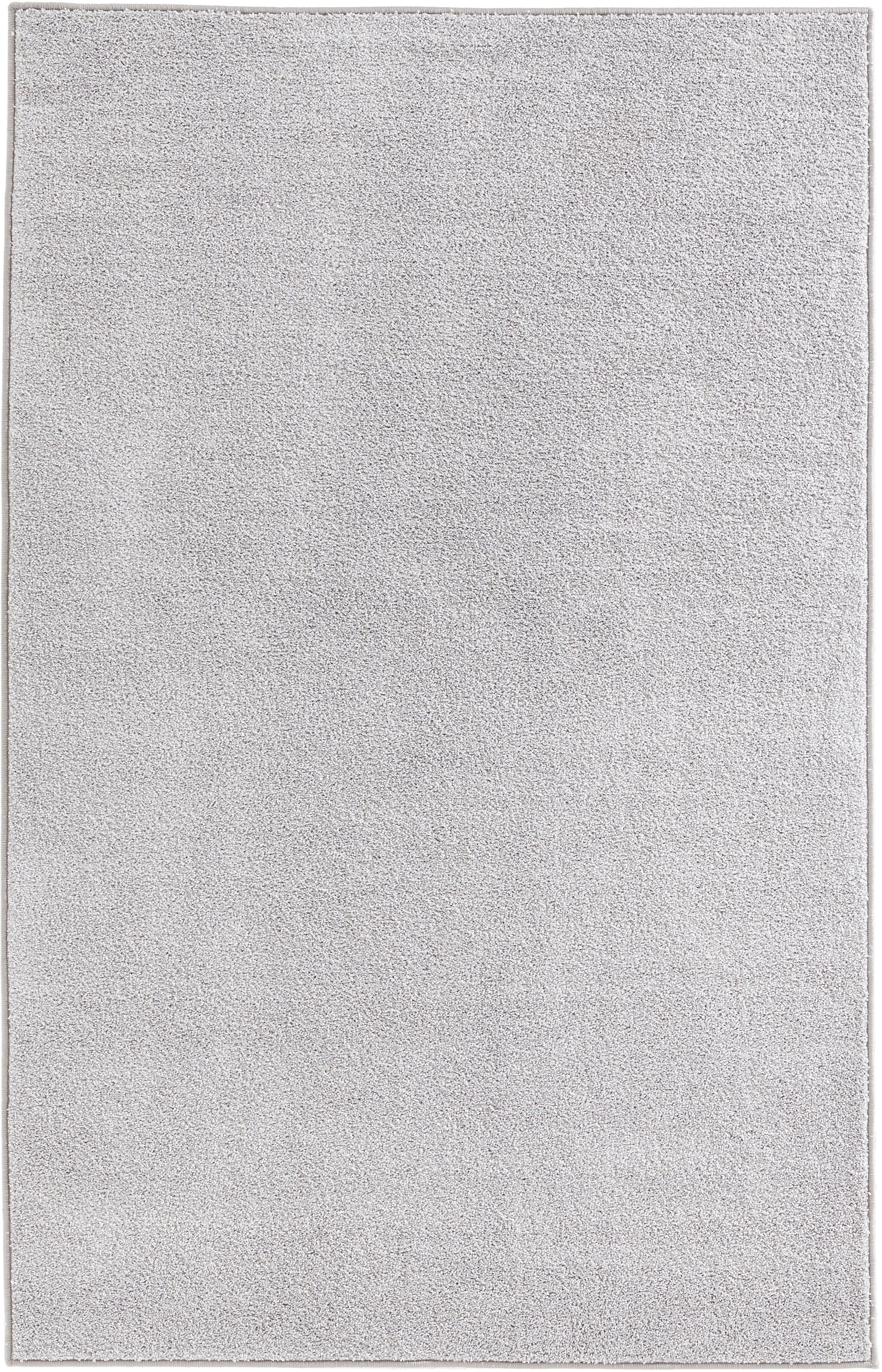 HANSE Home Teppich »Pure 100 Kurzflor«, rechteckig, 13 mm Höhe, Kurzflor, uni, umkettelt, Läufer, Wohnzimmer, Kinderzimmer, Flur