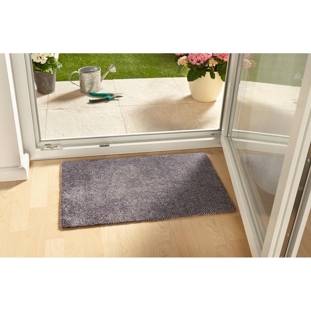 HANSE Home Fußmatte »Clean & Go«, rechteckig, 7 mm Höhe, In- und Outdoor geeignet, waschbar