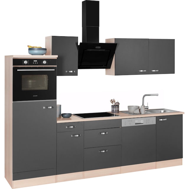 OPTIFIT Küchenzeile »Faro«, mit Hanseatic E-Geräten, Breite 270 cm auf  Raten bestellen