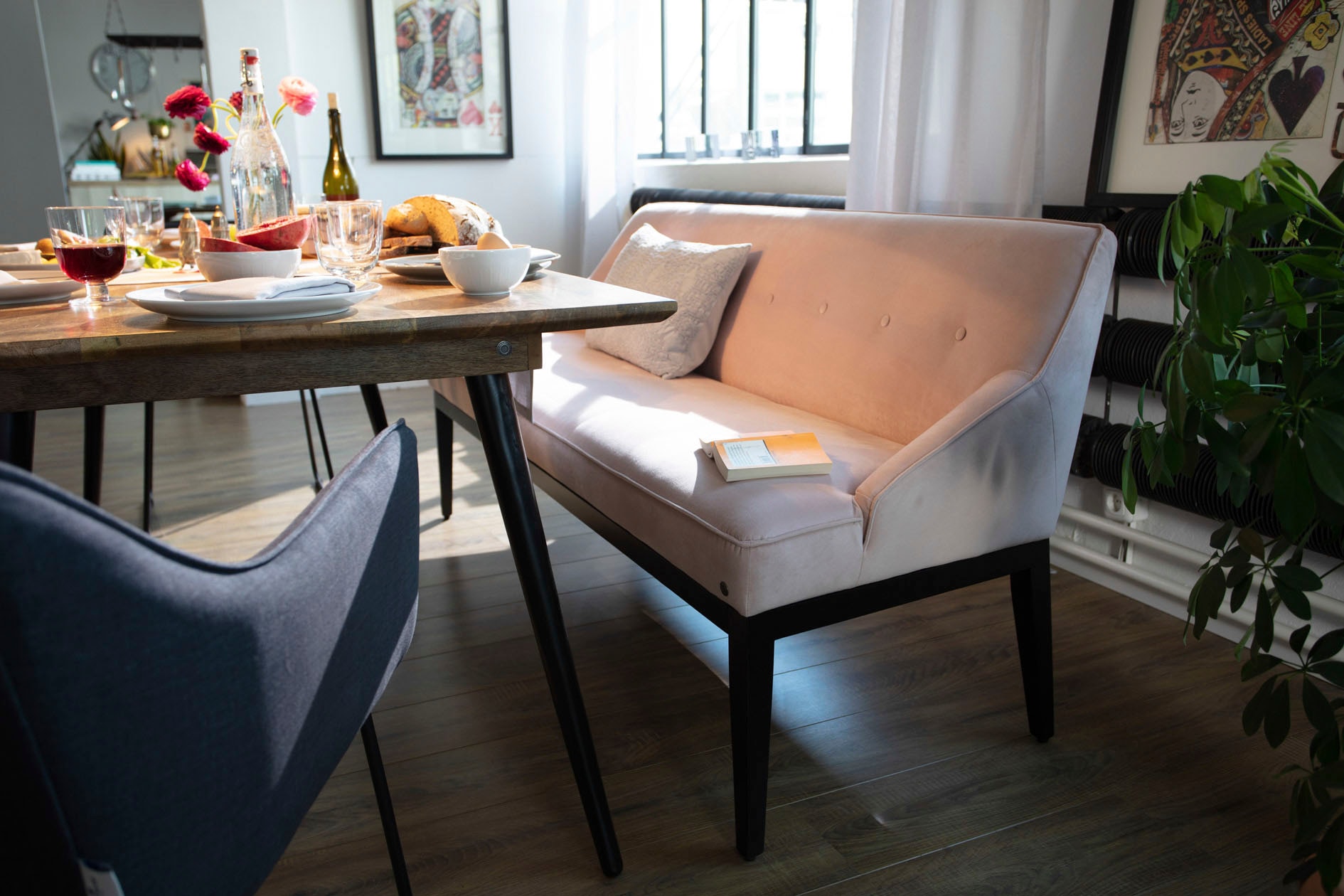TOM TAILOR HOME Esstisch »T-SOHO TABLE SMALL«, mit schweizer Kante