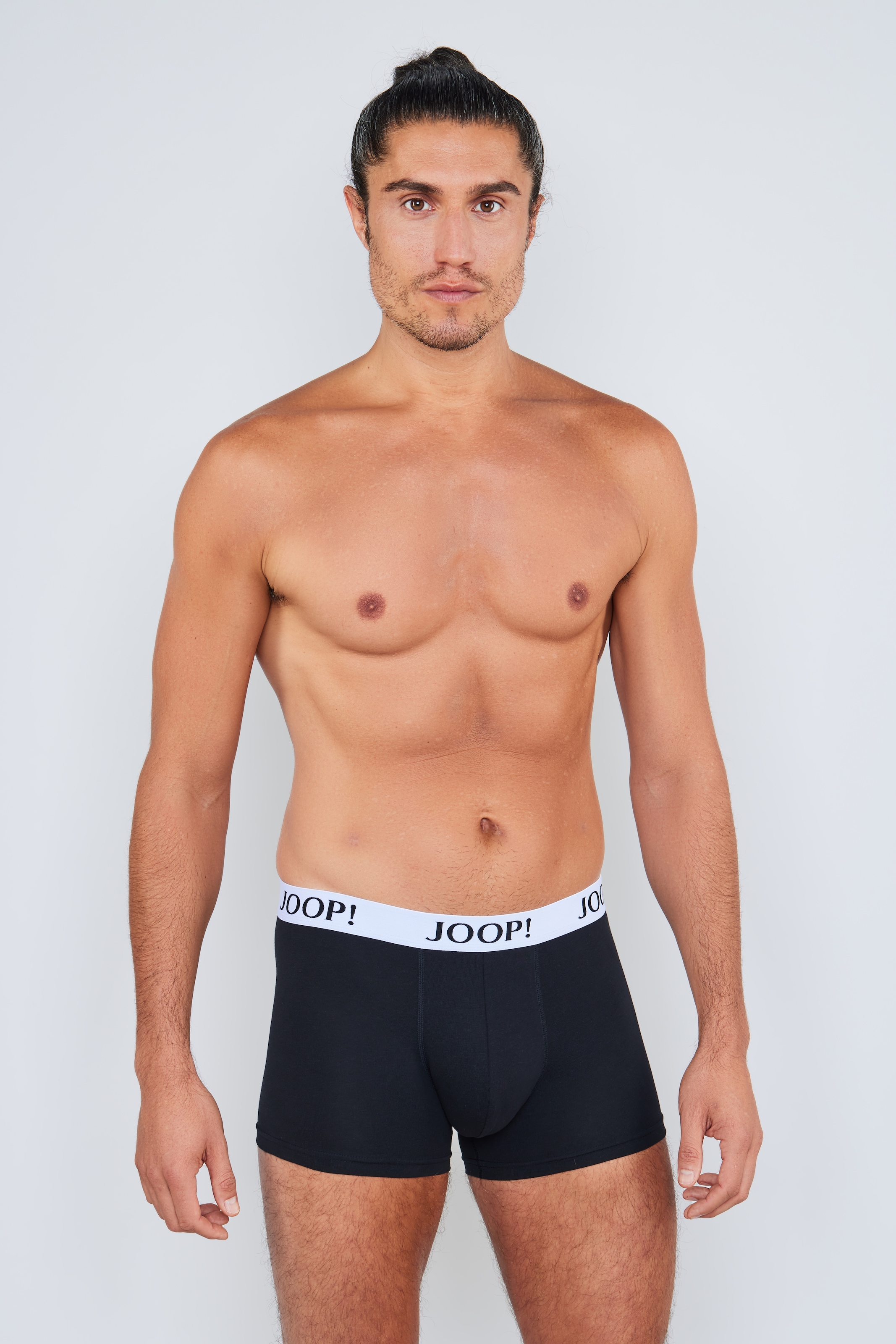 JOOP! Boxershorts »Everyday« 3er Pack,  mit angesetztem Logo-Elastikbund