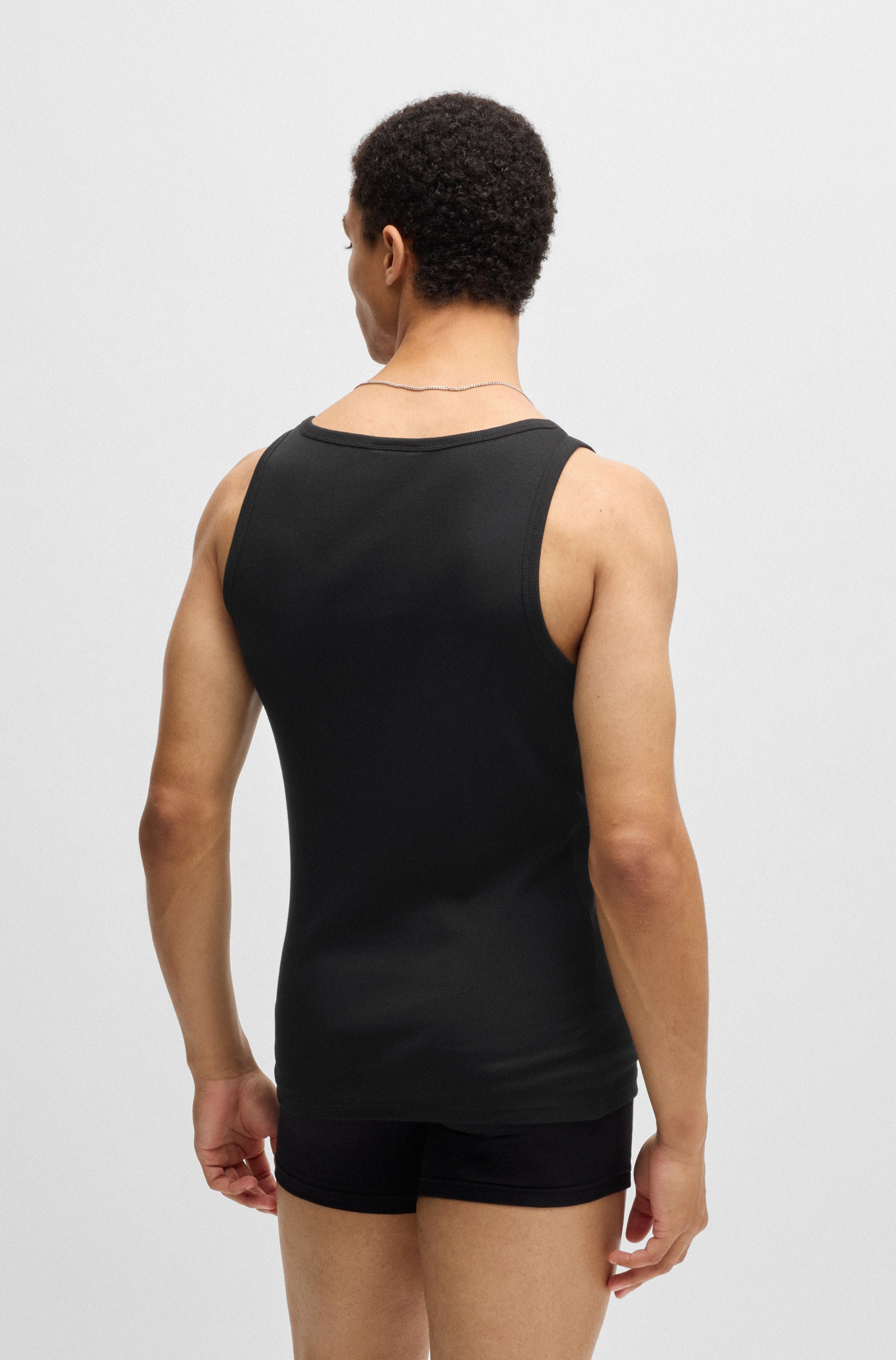 HUGO Underwear Tanktop »Twin Pack«, (Packung, 2 tlg.), mit Markenlabel in Kontrastfarbe