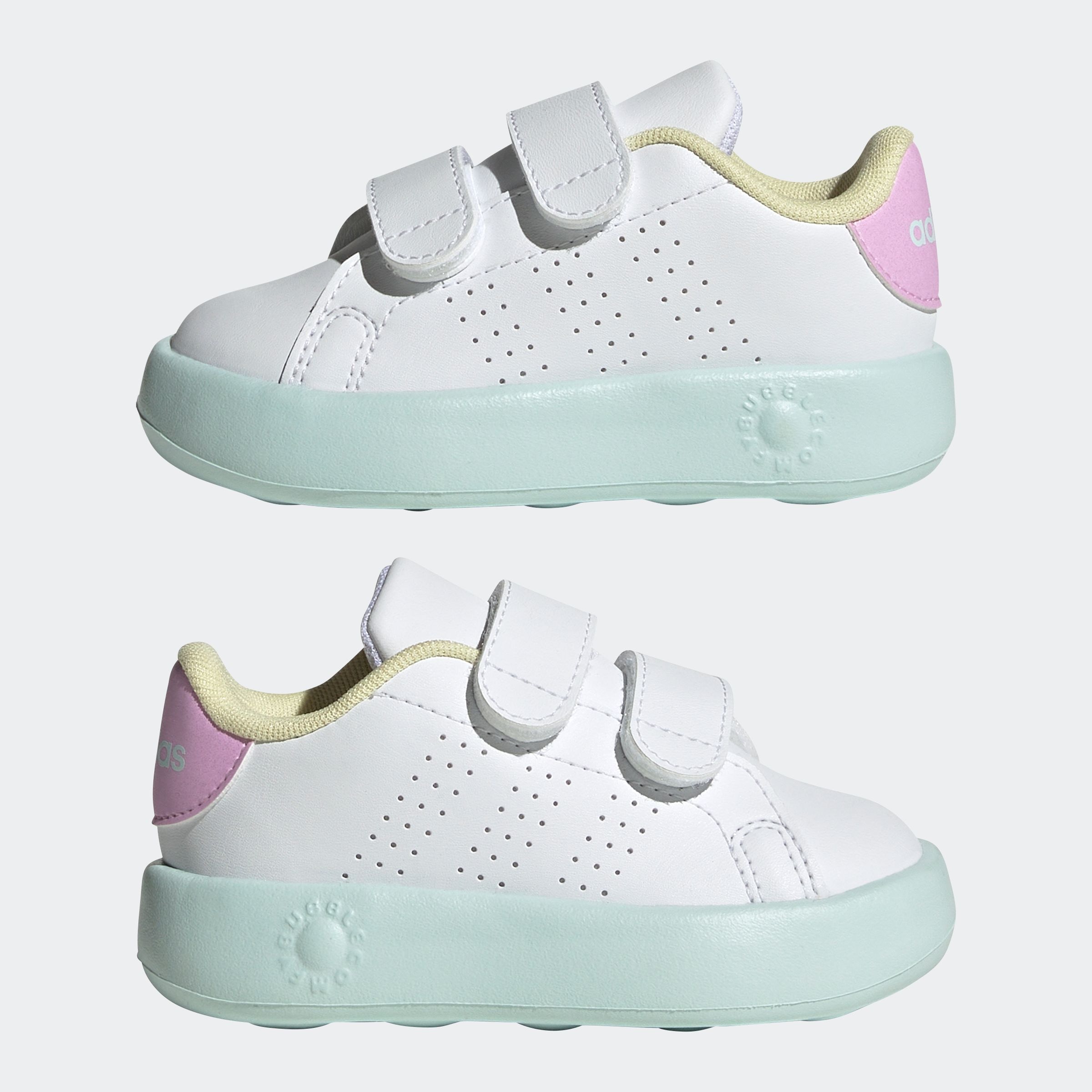 adidas Sportswear Klettschuh »ADVANTAGE KIDS«, Design auf den Spuren des adidas Stan Smith, für Kinder