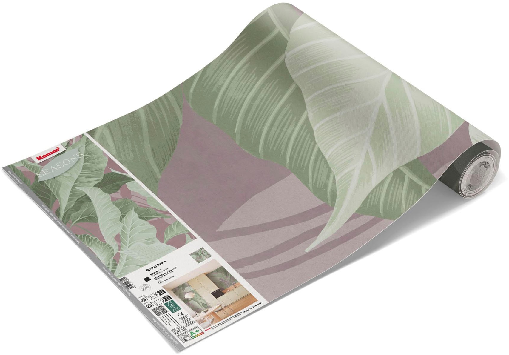 Komar Fototapete »Vlies Fototapete - Spring Poem - Größe 250 x 250 cm« Motiv | bedruckt glatt