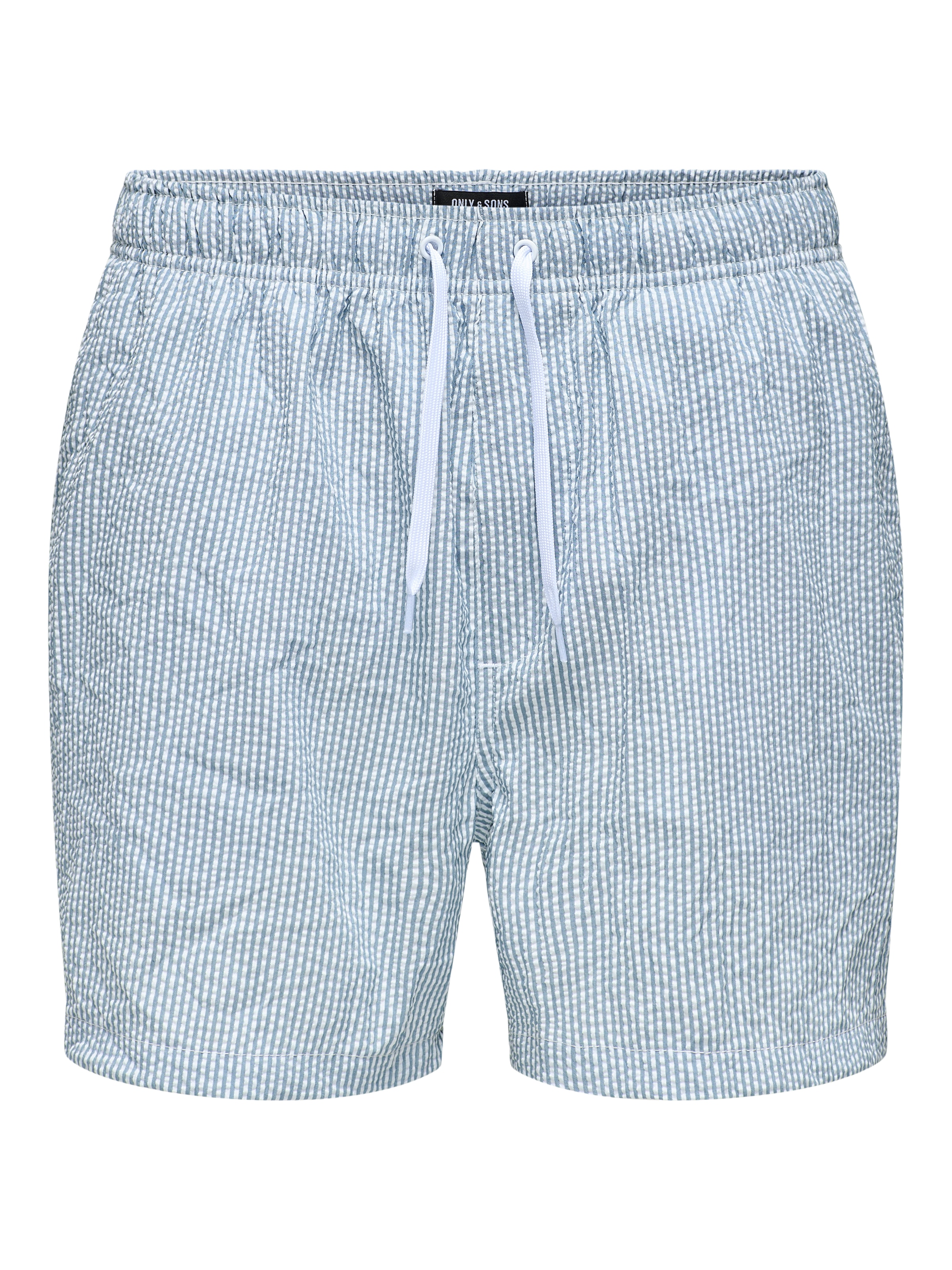 ONLY & SONS Badehose »ONSTED STRIPE SEERSUCKER SWIM NOOS«