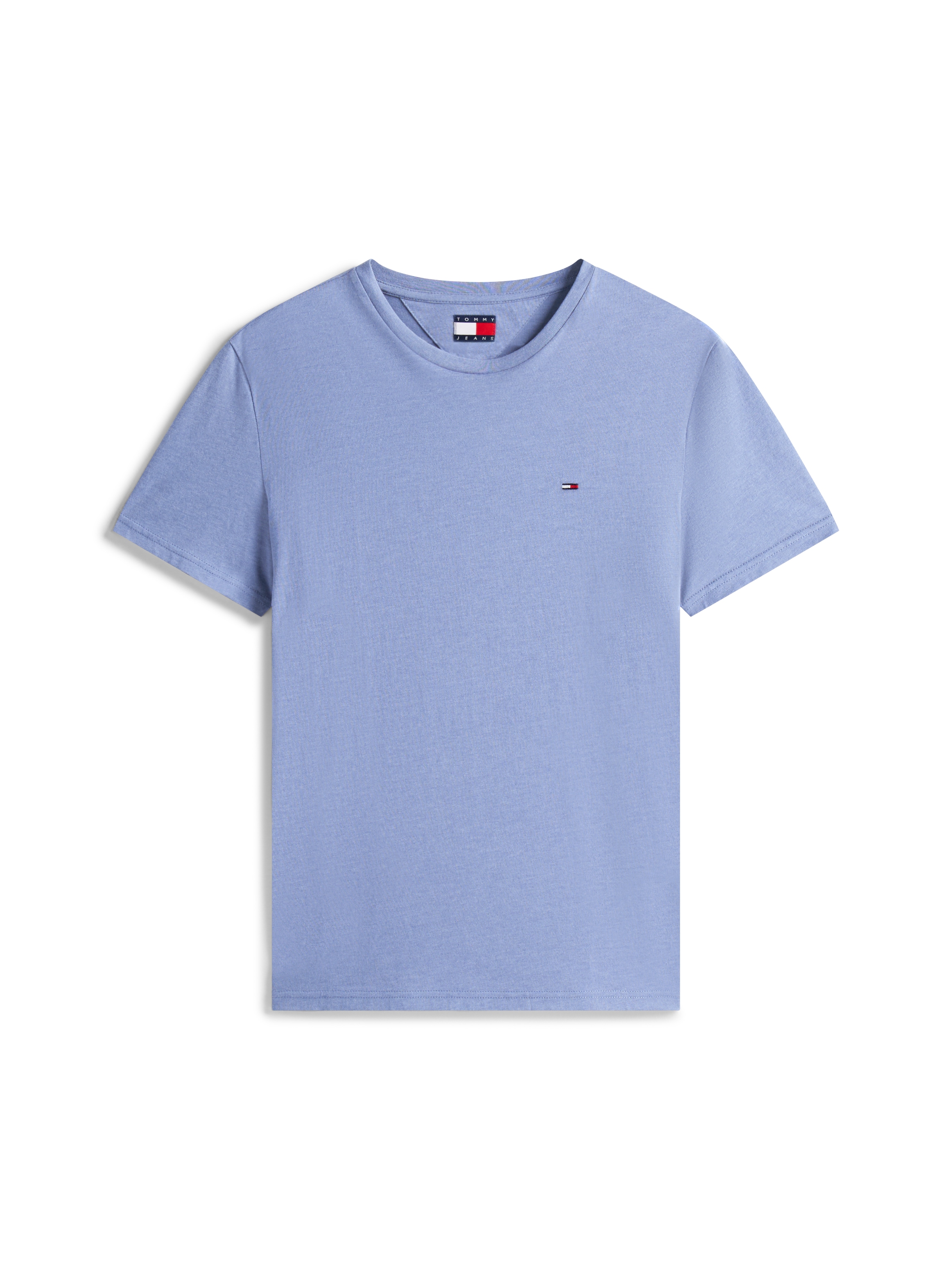 Tommy Jeans T-Shirt »TJM XSLIM JASPE HTR TEE EXT«, Mit Rundhalsausschnitt