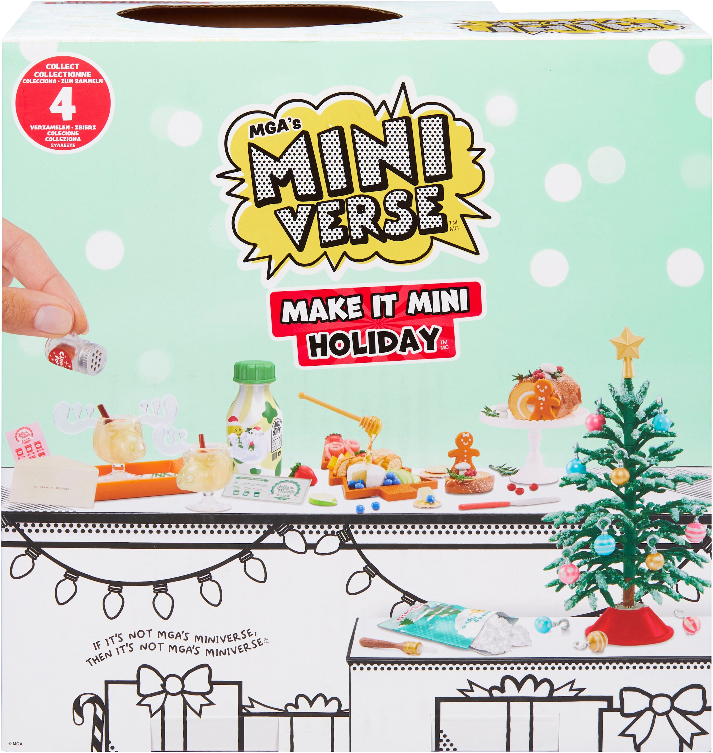 MGA ENTERTAINMENT Kreativset »MGA's Miniverse - Make It Mini Diner: Holiday«