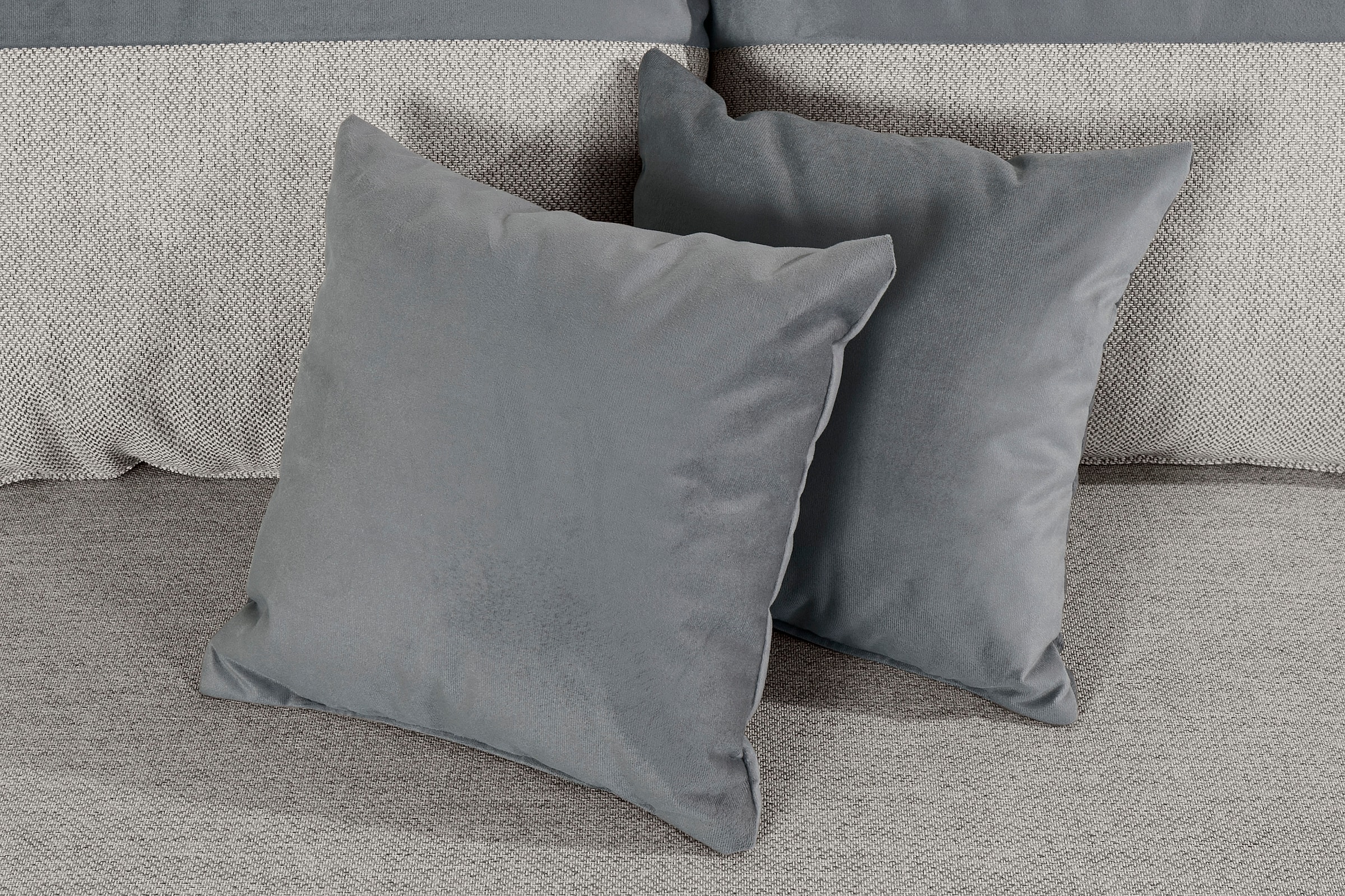 COLLECTION AB Wohnlandschaft »Antalya U-Form«, mit Bettkasten und Bettfunktion, 2 Zierkissen inklusive