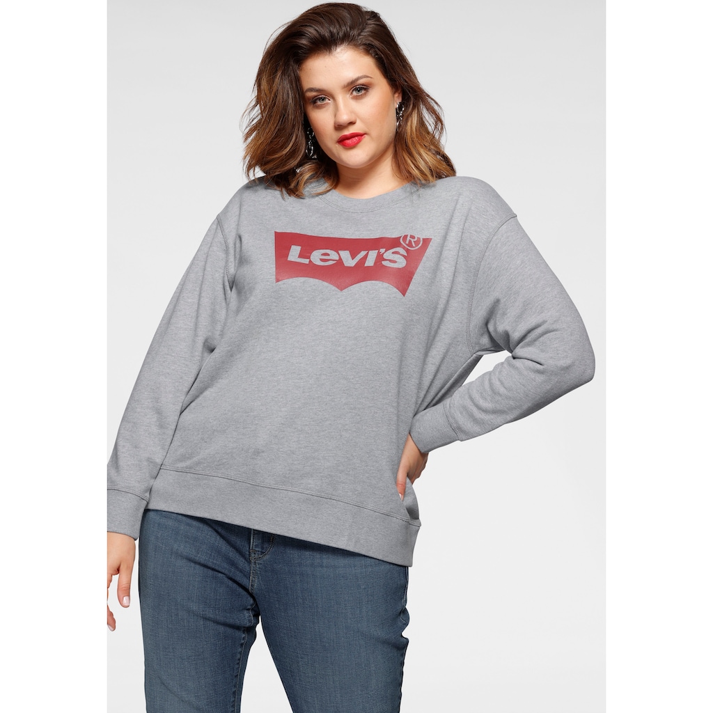 Levi's® Plus Sweatshirt »PL GRAPHIC STANDARD CREW« mit Levi`s®-Logo auf der Brust