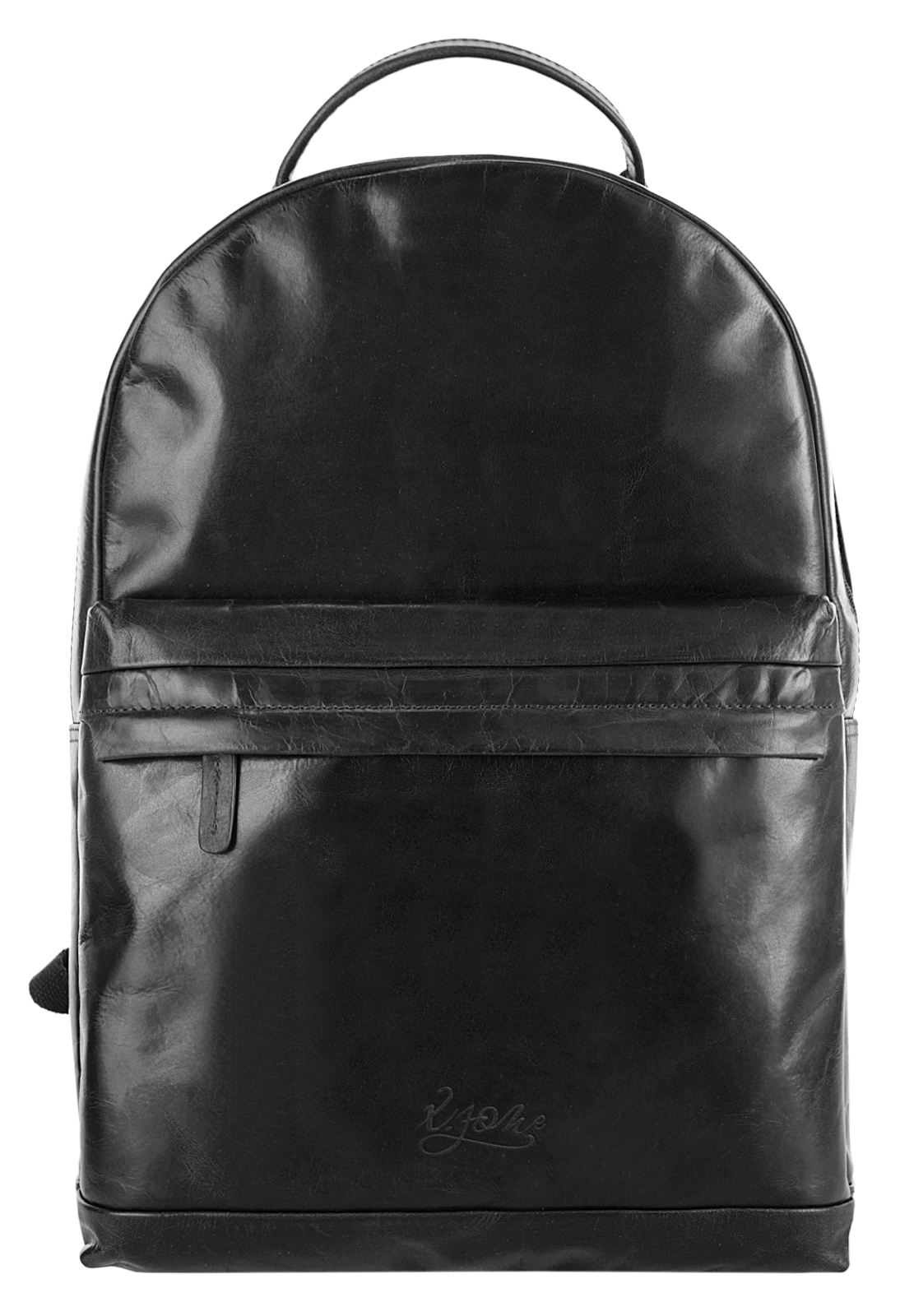 X-Zone Laptoprucksack, echt Leder