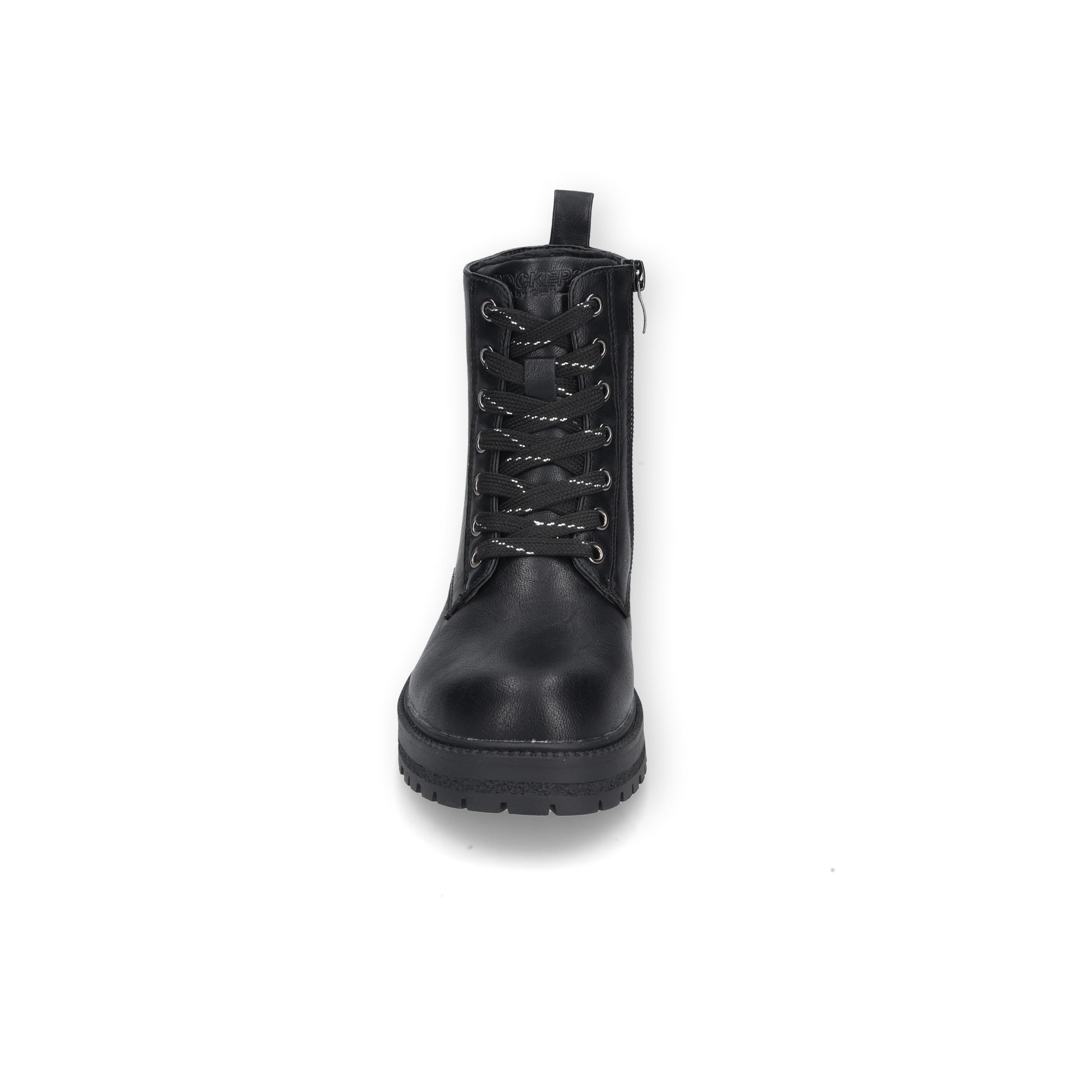 Dockers by Gerli Schnürboots, Biker Boots, Stiefel mit praktischem Innenreißverschluss