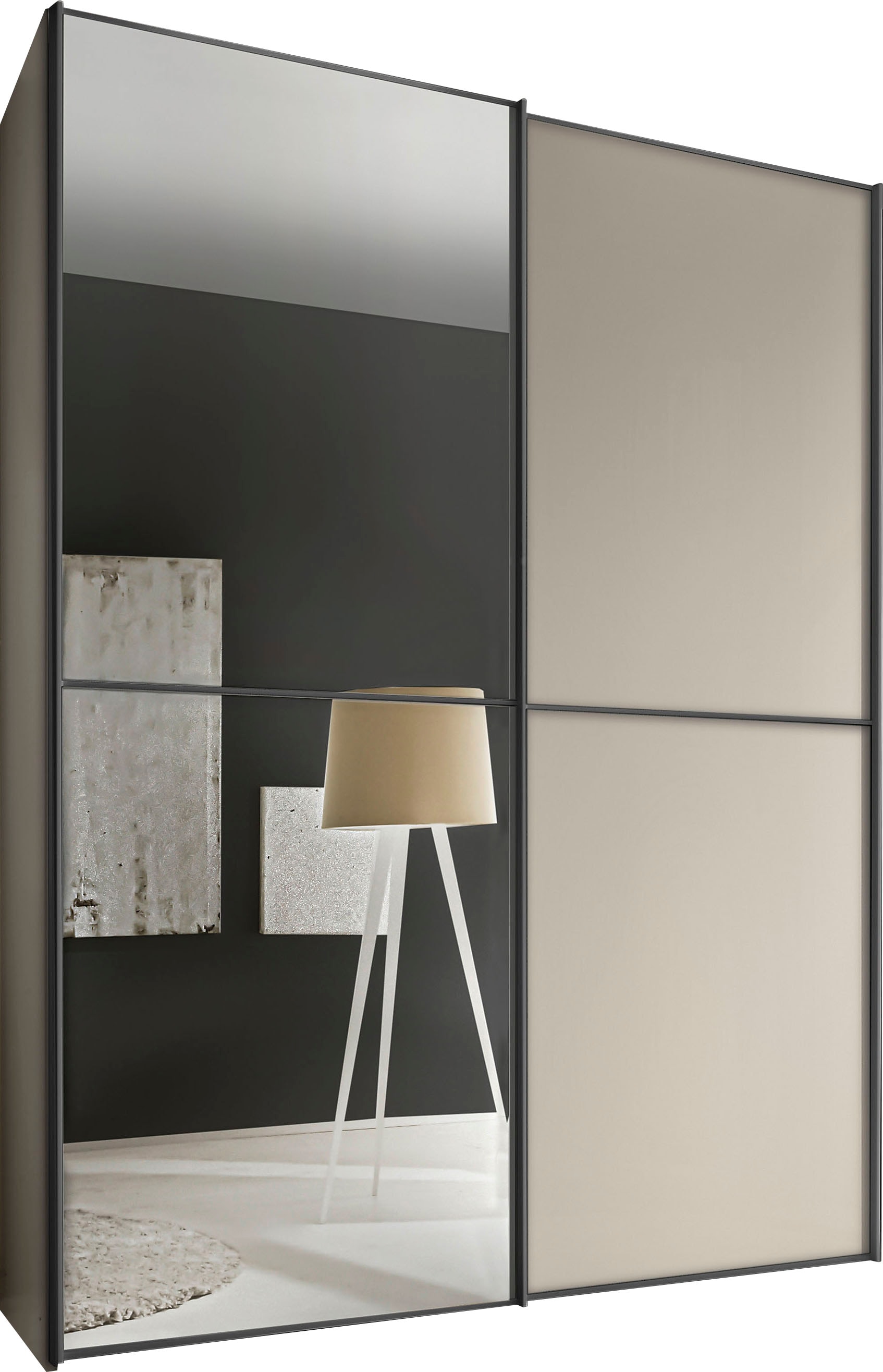 STAUD Schwebetürenschrank »Sinfonie Plus, edles Design in hochwertiger Qualität, Made in Germany« Mit vier verschiedenen Ausstattungsvarianten