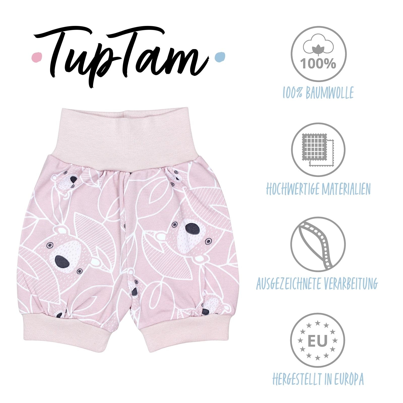 TupTam Pumphose »Pumphose Baby Mädchen Sommershorts 5er Set«