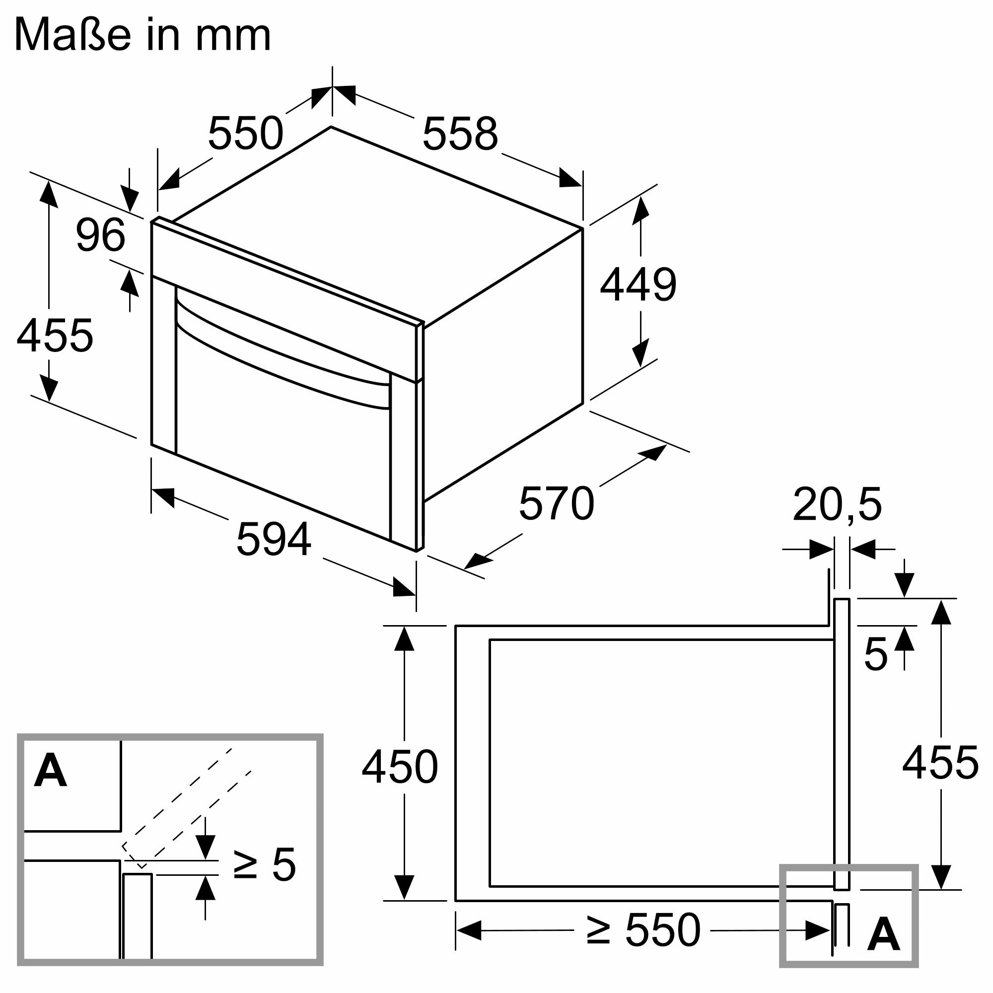 NEFF Einbau-Mikrowelle »C1AMG84G1«, Mikrowelle, mit Heißluft