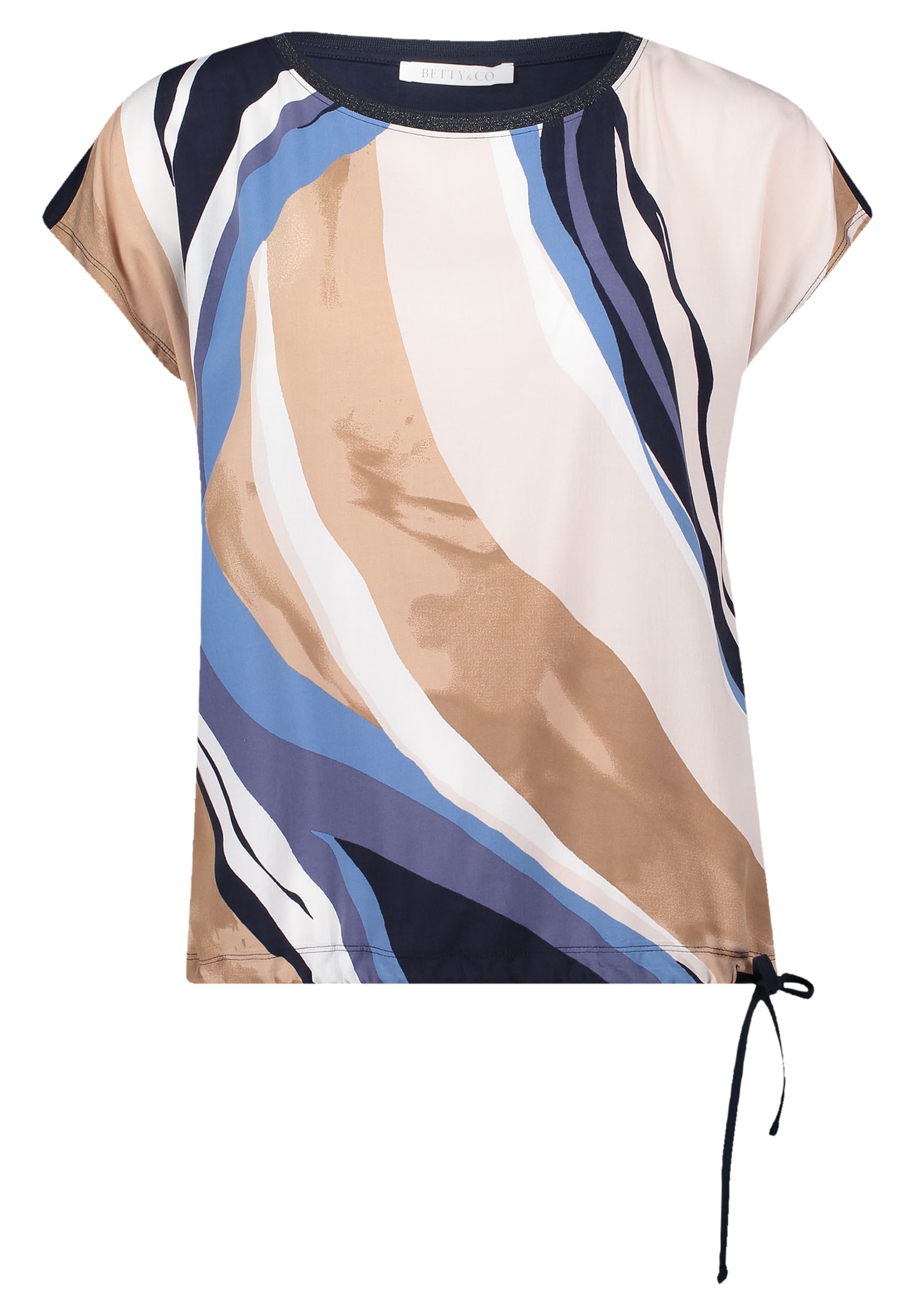 Betty&Co Langarmshirt »Casual-Shirt mit Print«