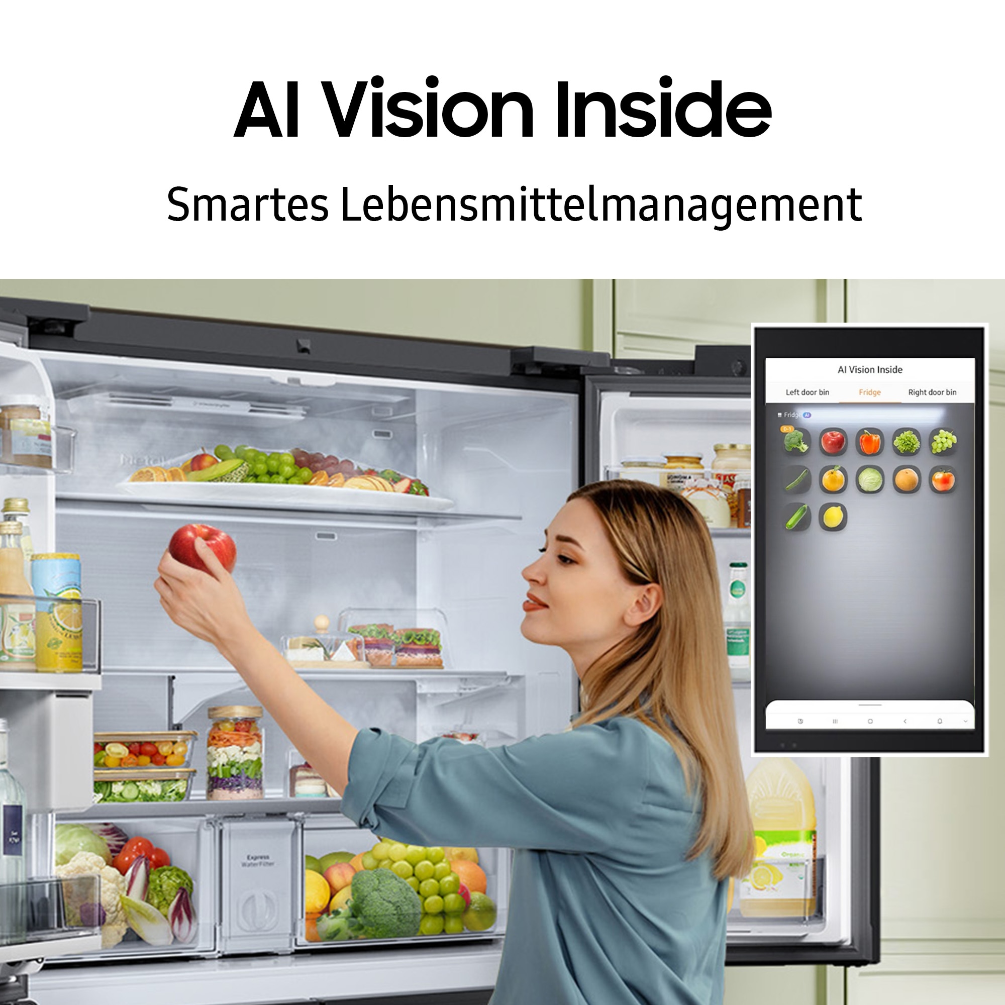 Samsung French Door »RF65DG9H0EB1EF« 183 cm hoch 91,2 cm breit