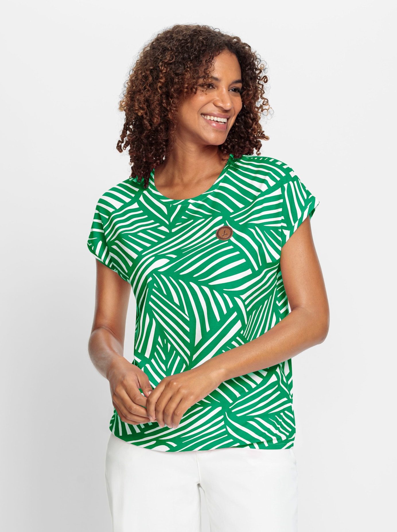 Casual Looks Rundhalsshirt »Shirt«, (1 tlg.)