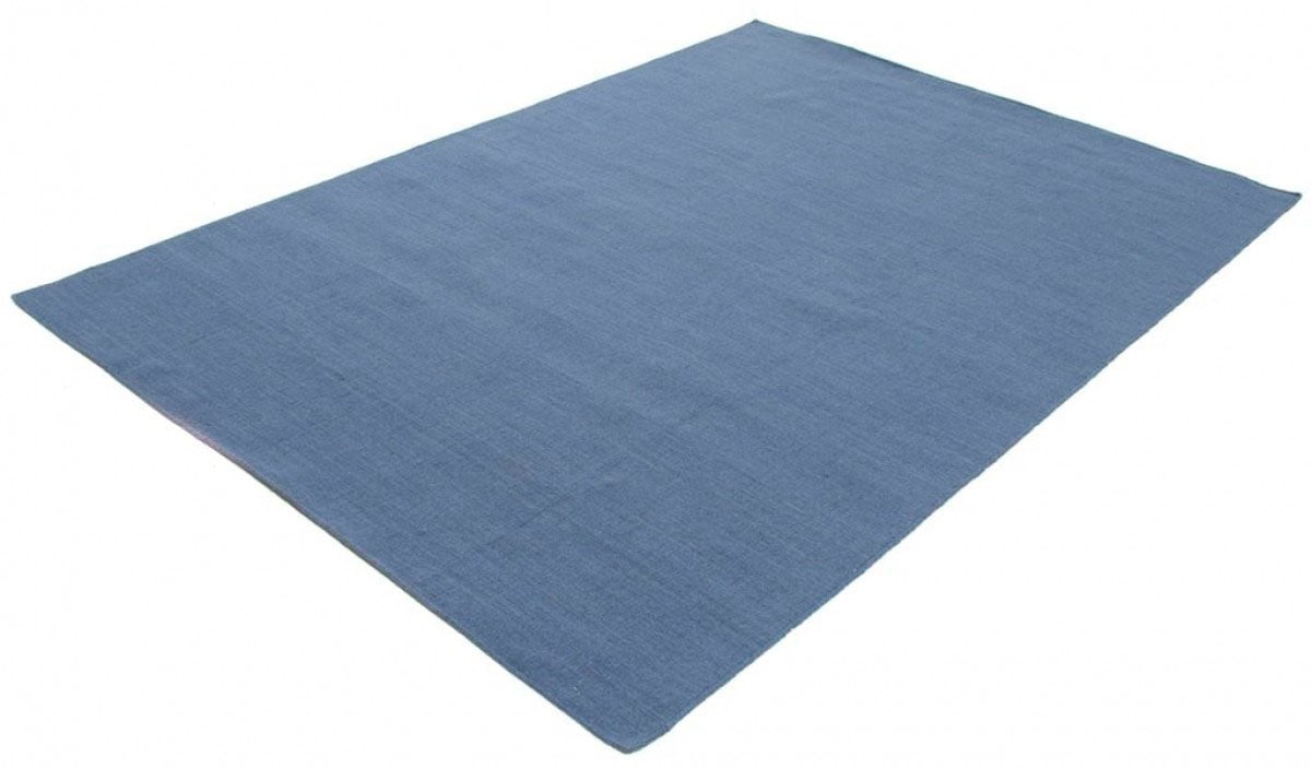 carpetfine Wollteppich »Kelim Loom«, rechteckig, 5 mm Höhe, Wolle/Baumwolle Wendeteppich, Kelim Dorri, Wohnzimmer