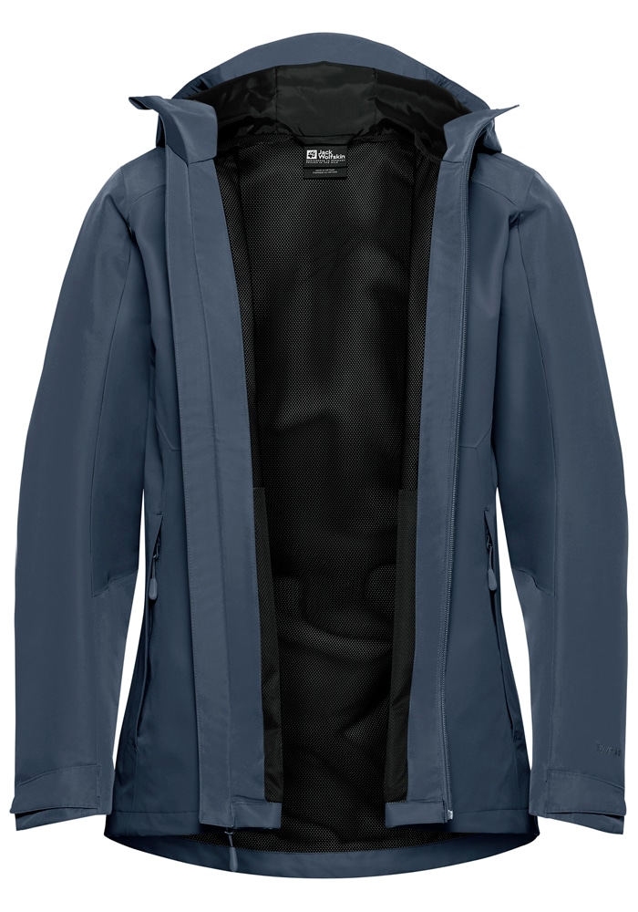Jack Wolfskin Funktionsjacke »WILDBOUND 2L JKT W« Wasserdicht, atmungsaktiv, Übergangsjacke
